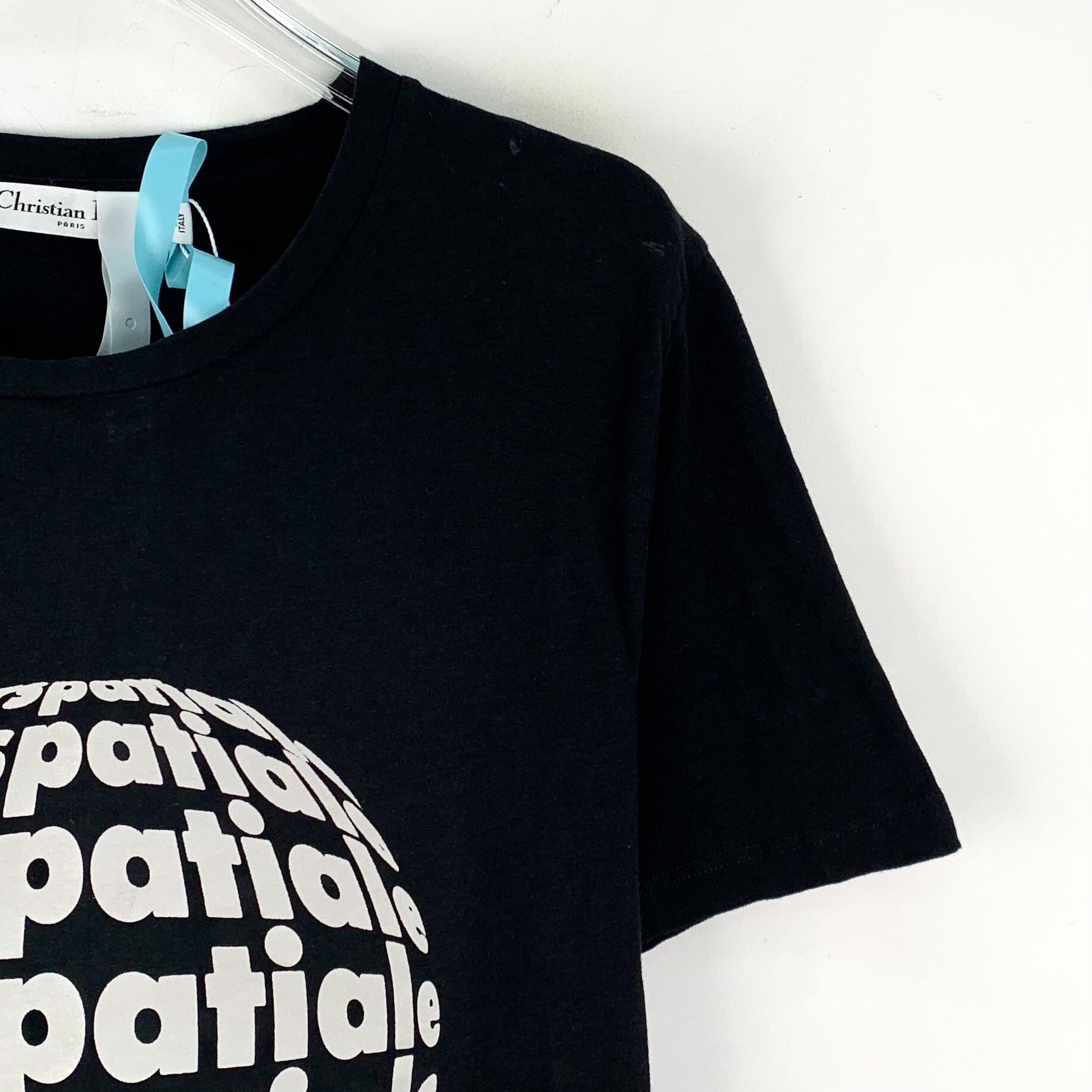 Dior Dior "Diorspatiale" Globe Logo T-Shirt Size M Size US M / EU 48-50 / 2 - 4 Thumbnail