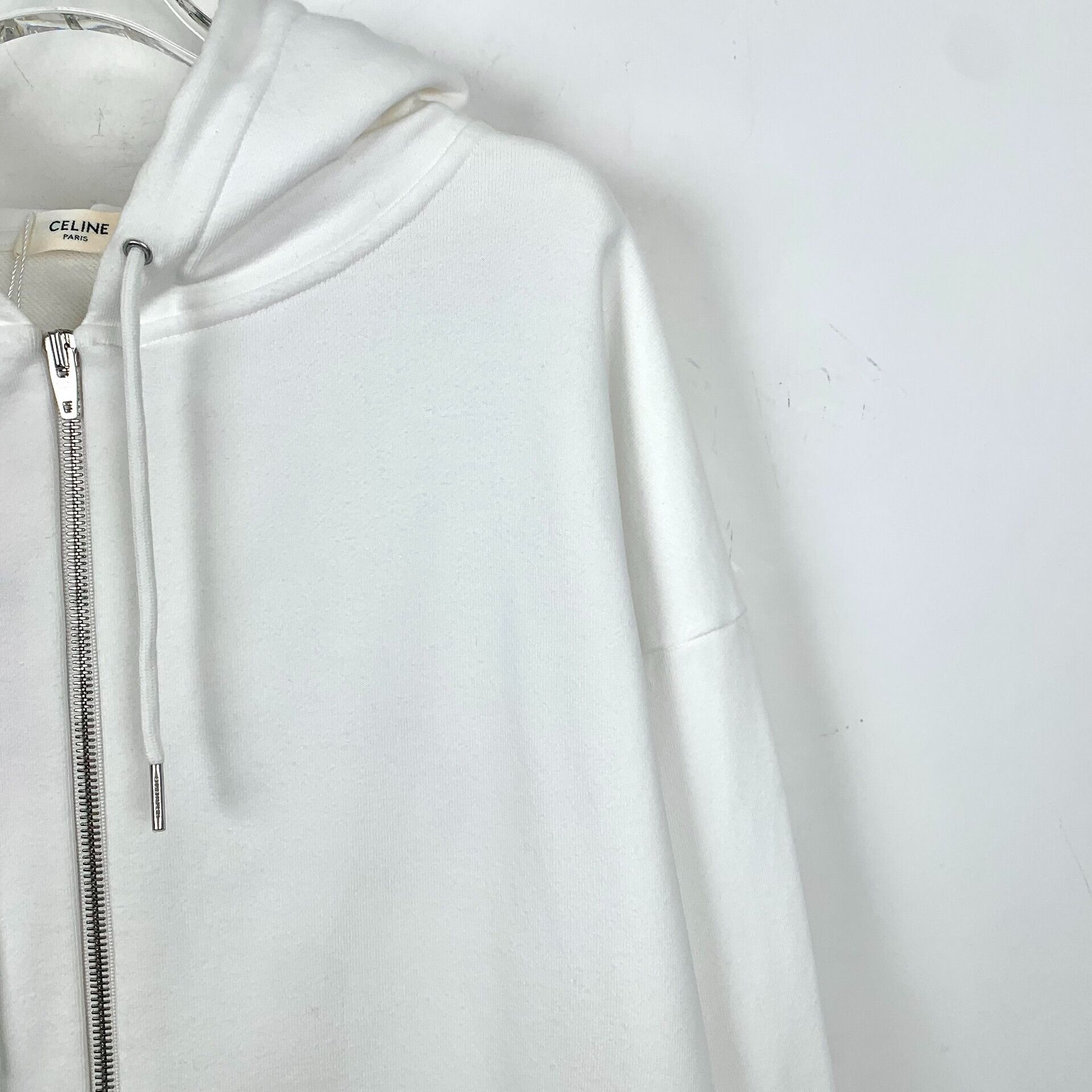 Celine Celine Back Logo Zip-Up Hoodie Size L Size US L / EU 52-54 / 3 - 4 Thumbnail