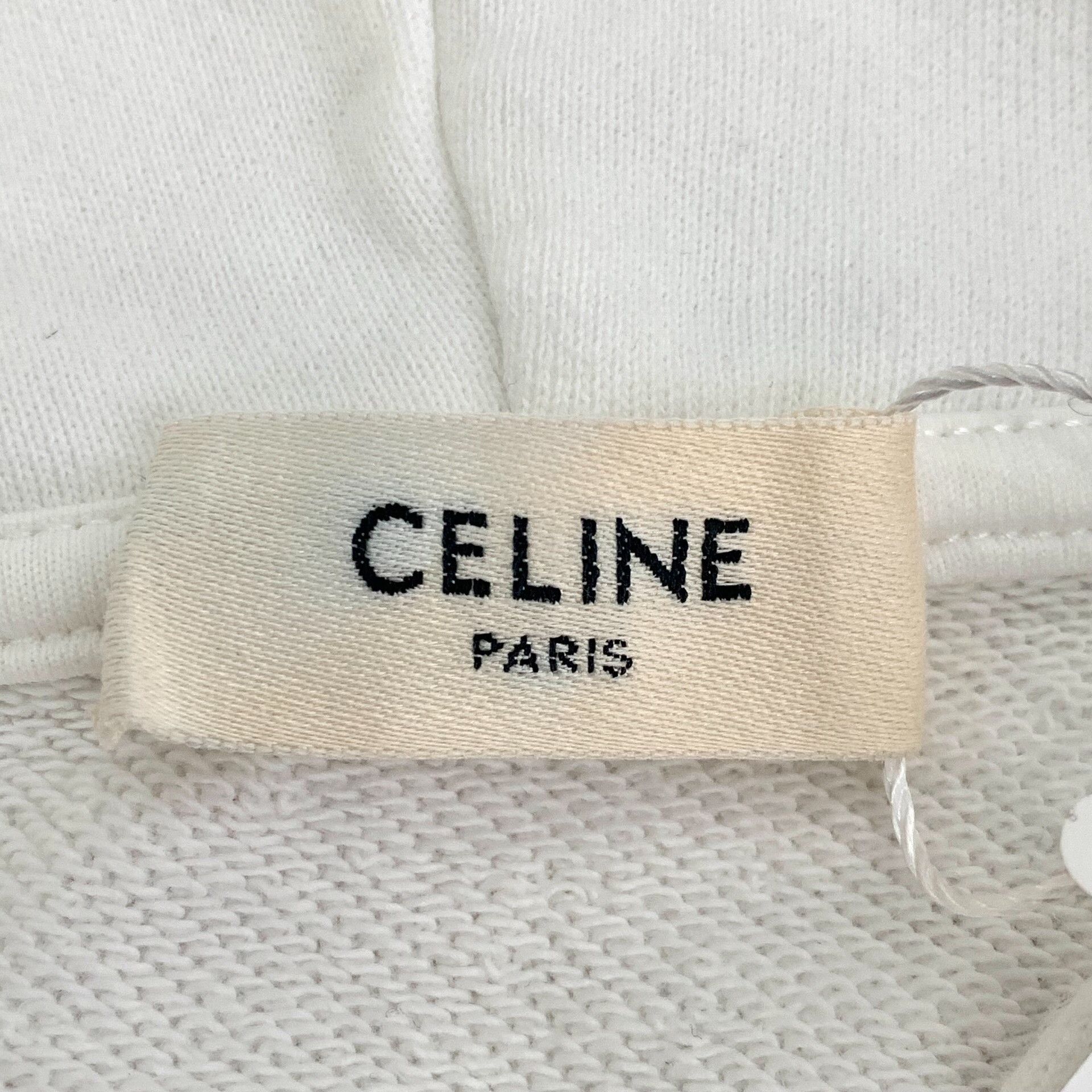 Celine Celine Back Logo Zip-Up Hoodie Size L Size US L / EU 52-54 / 3 - 7 Thumbnail