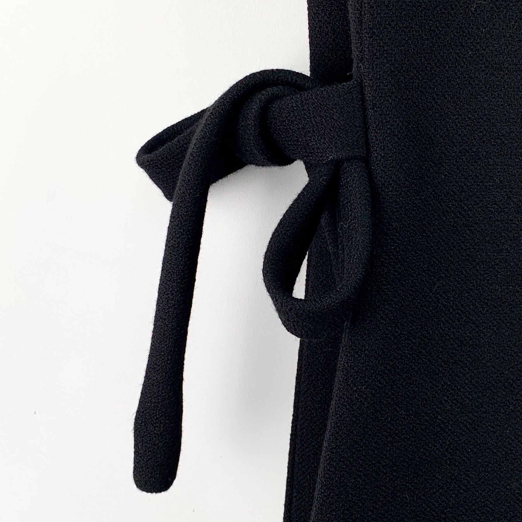 Louis Vuitton Louis Vuitton Side Tie Wool Mini Dress FR 36 Size XS / US 0-2 / IT 36-38 - 5 Thumbnail
