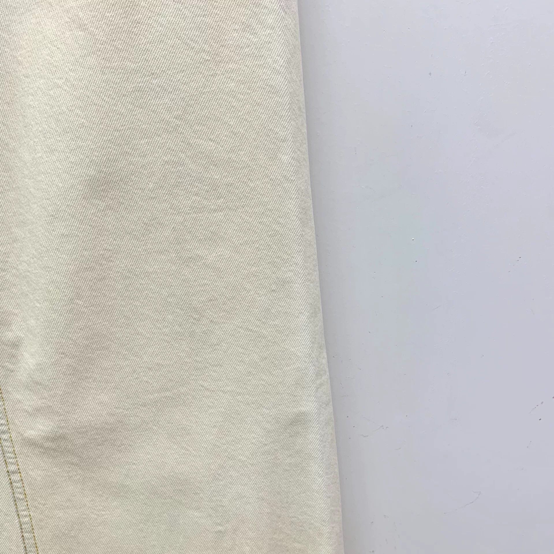 Louis Vuitton Louis Vuitton White Cotton Wide Leg Pants 36 Size 26" / US 2 / IT 38 - 5 Thumbnail