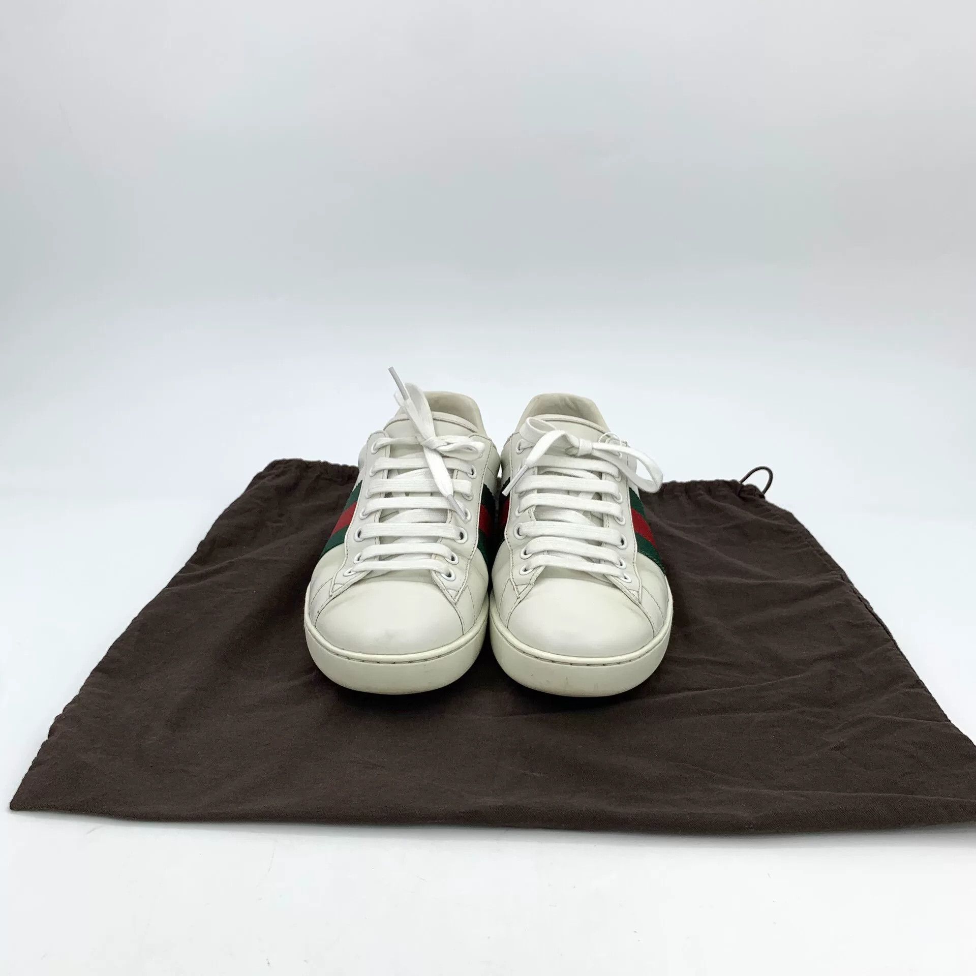 Gucci Gucci Ace Webbing Low-Top Sneakers US 7.5 Size US 7.5 / EU 40-41 - 9 Thumbnail