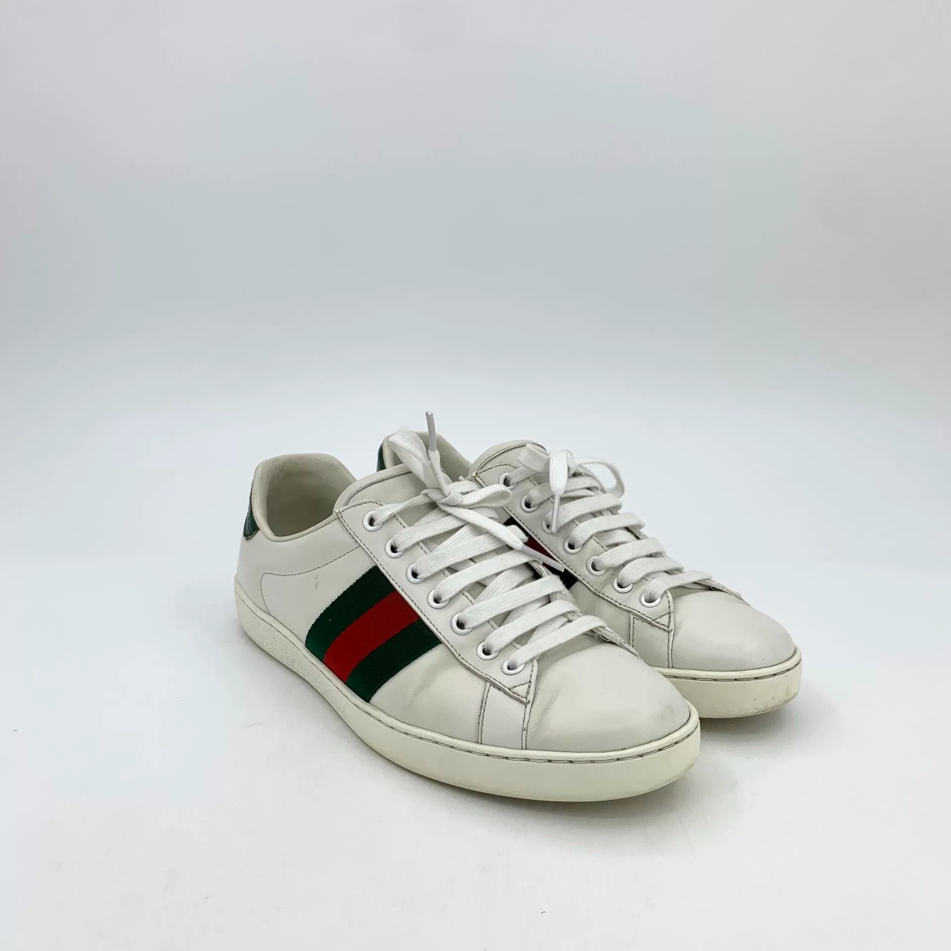 Gucci Gucci Ace Webbing Low-Top Sneakers US 7.5 Size US 7.5 / EU 40-41 - 3 Thumbnail