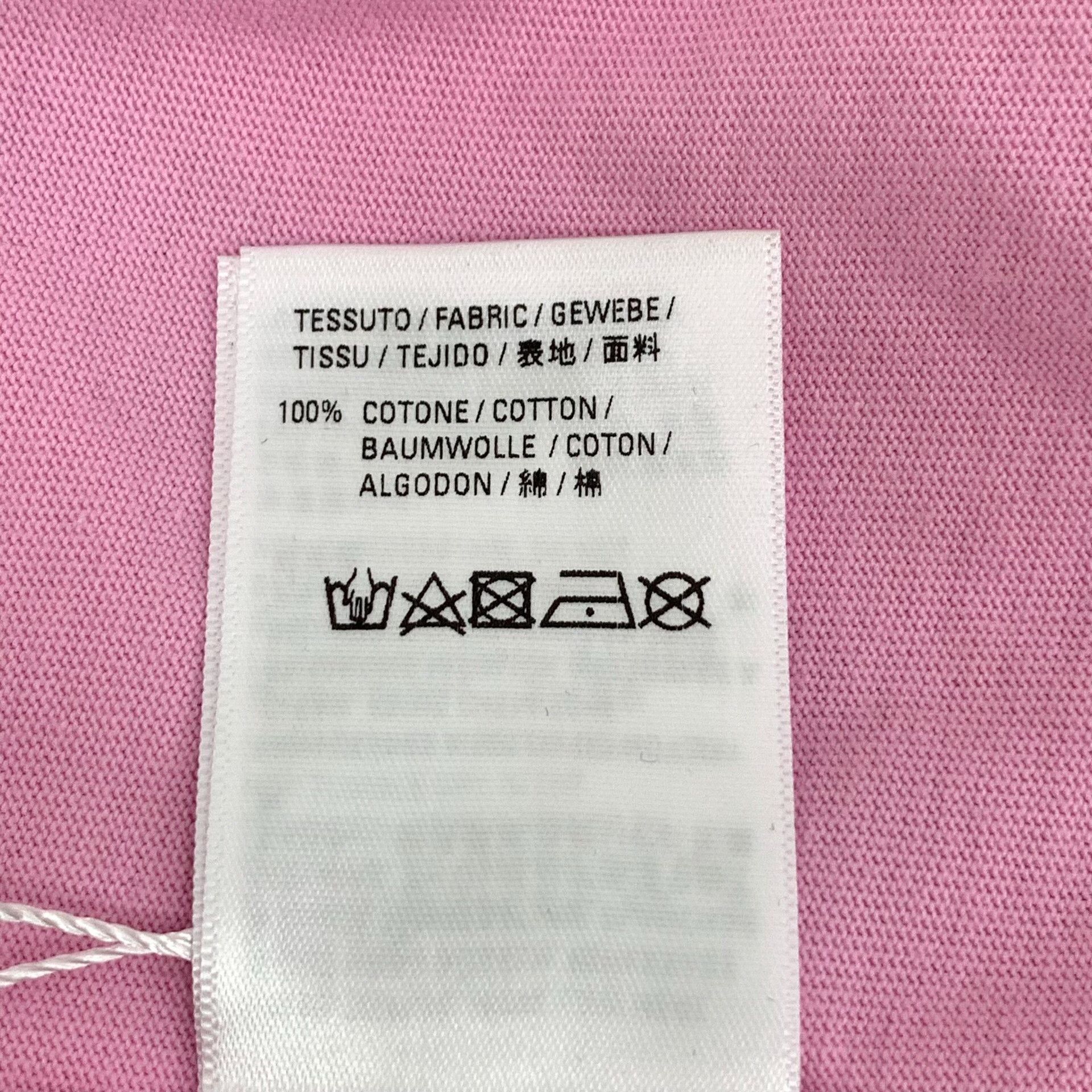 Balenciaga Balenciaga Pink Logo T-Shirt XS Size US XS / EU 42 / 0 - 8 Thumbnail