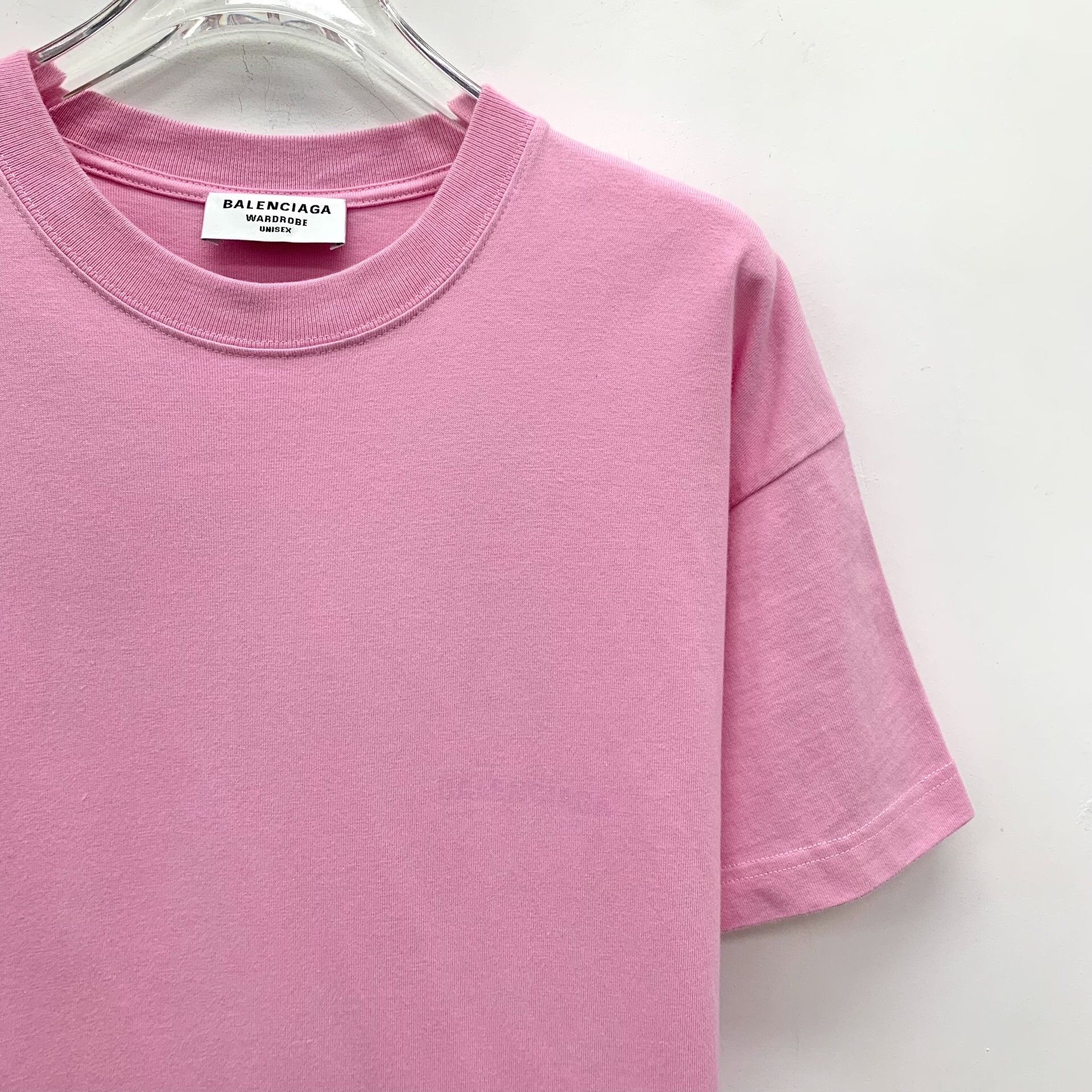 Balenciaga Balenciaga Pink Logo T-Shirt XS Size US XS / EU 42 / 0 - 4 Thumbnail