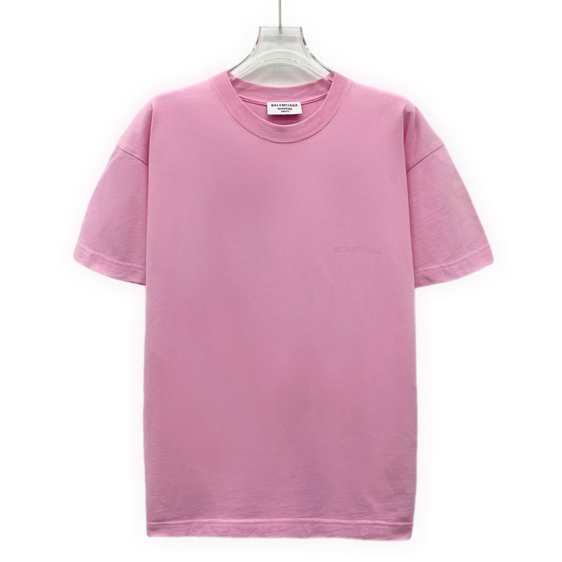 Balenciaga Balenciaga Pink Logo T-Shirt XS Size US XS / EU 42 / 0 - 2 Thumbnail