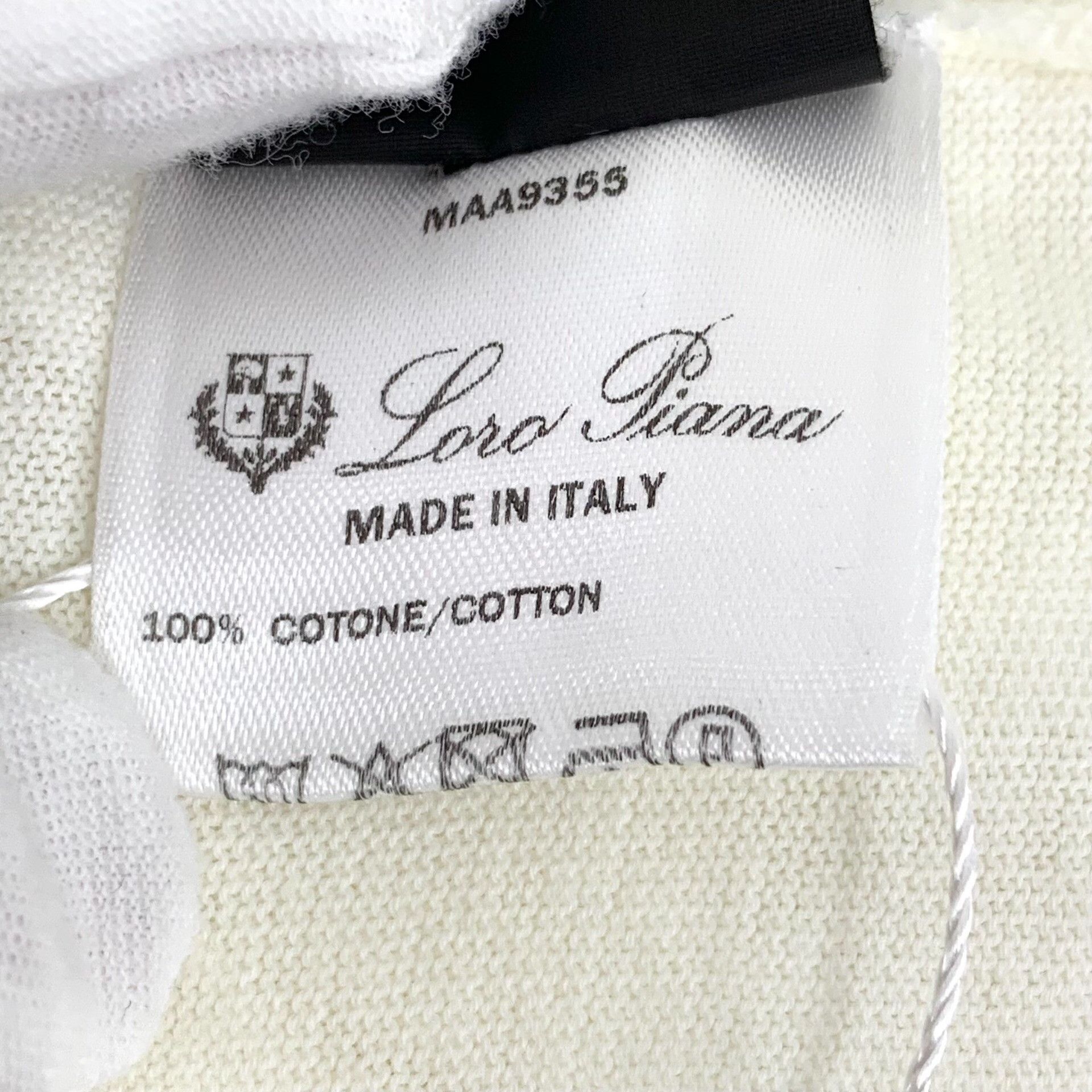 Loro Piana Loro Piana Cotton Knit Short Sleeve Polo Size M Size US M / EU 48-50 / 2 - 9 Thumbnail