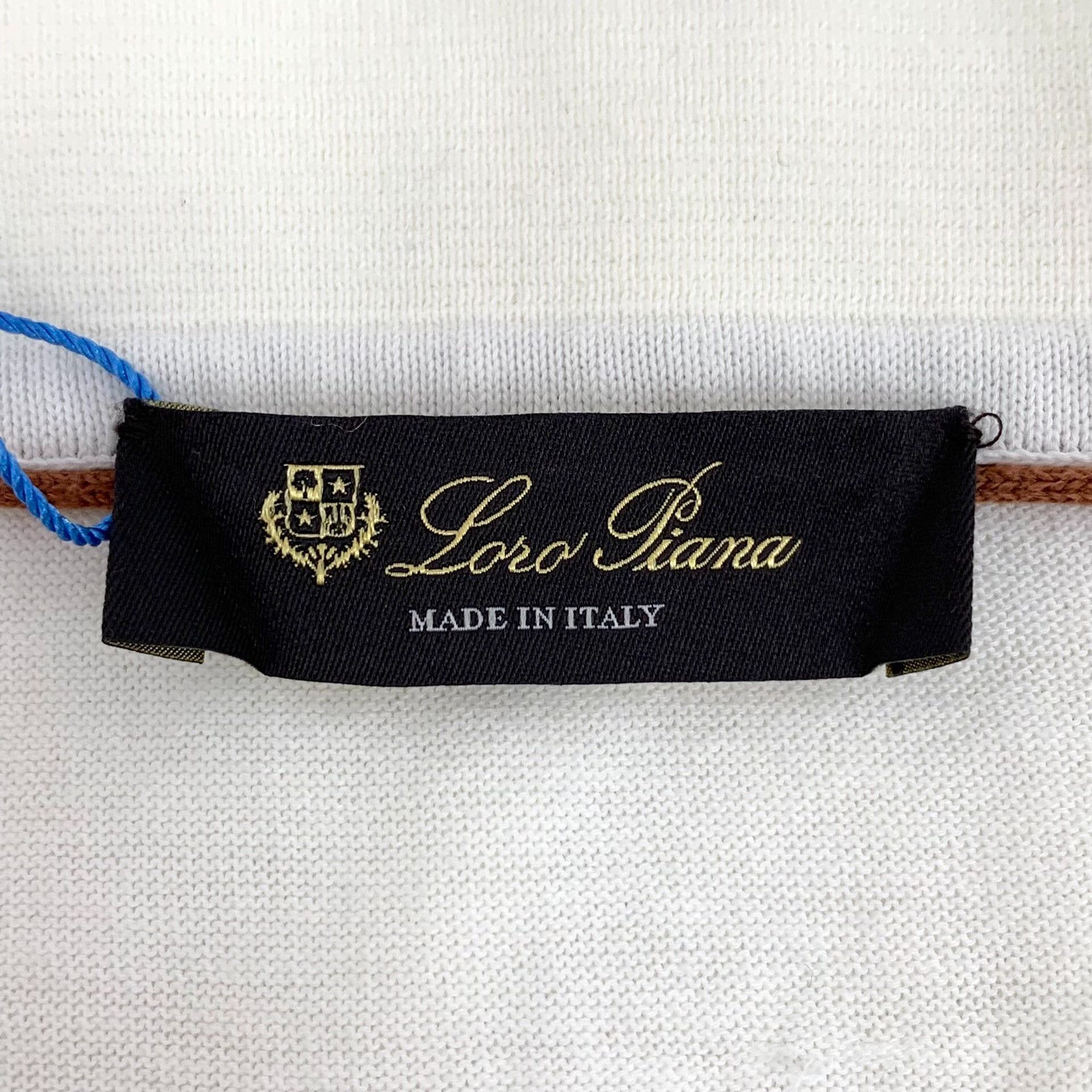 Loro Piana Loro Piana Cotton Knit Short Sleeve Polo Size M Size US M / EU 48-50 / 2 - 6 Thumbnail