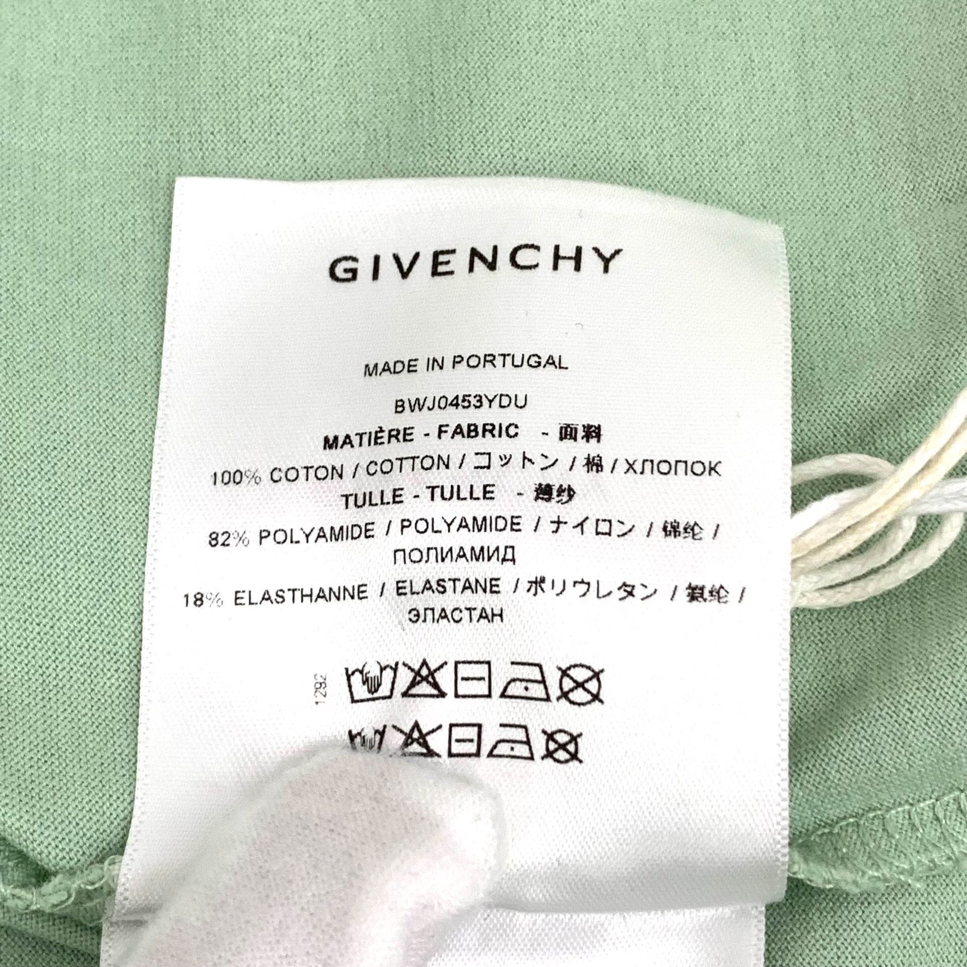 Givenchy Givenchy Logo Print Layered Tulle Hoodie XS Size US XS / EU 42 / 0 - 9 Thumbnail
