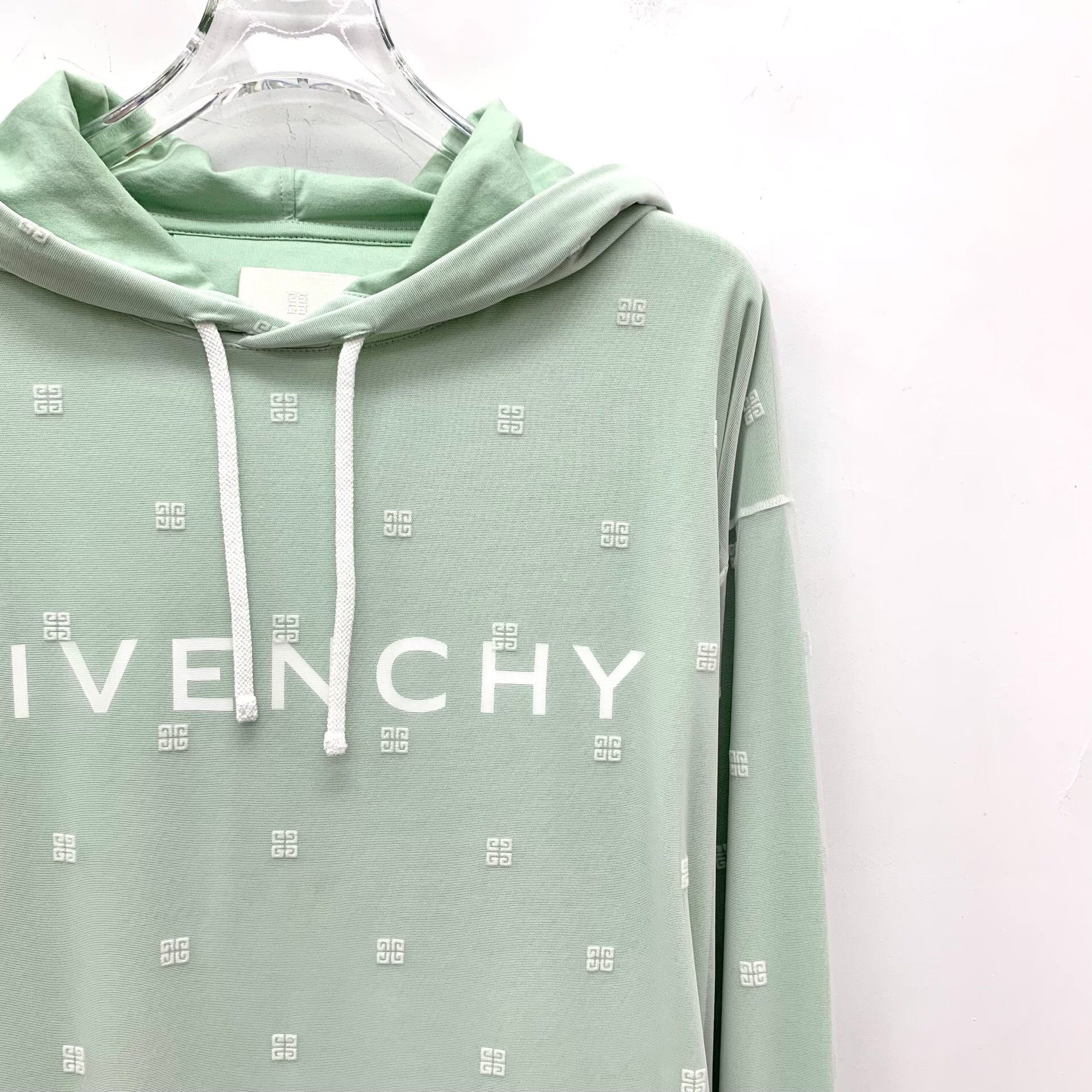 Givenchy Givenchy Logo Print Layered Tulle Hoodie XS Size US XS / EU 42 / 0 - 4 Thumbnail
