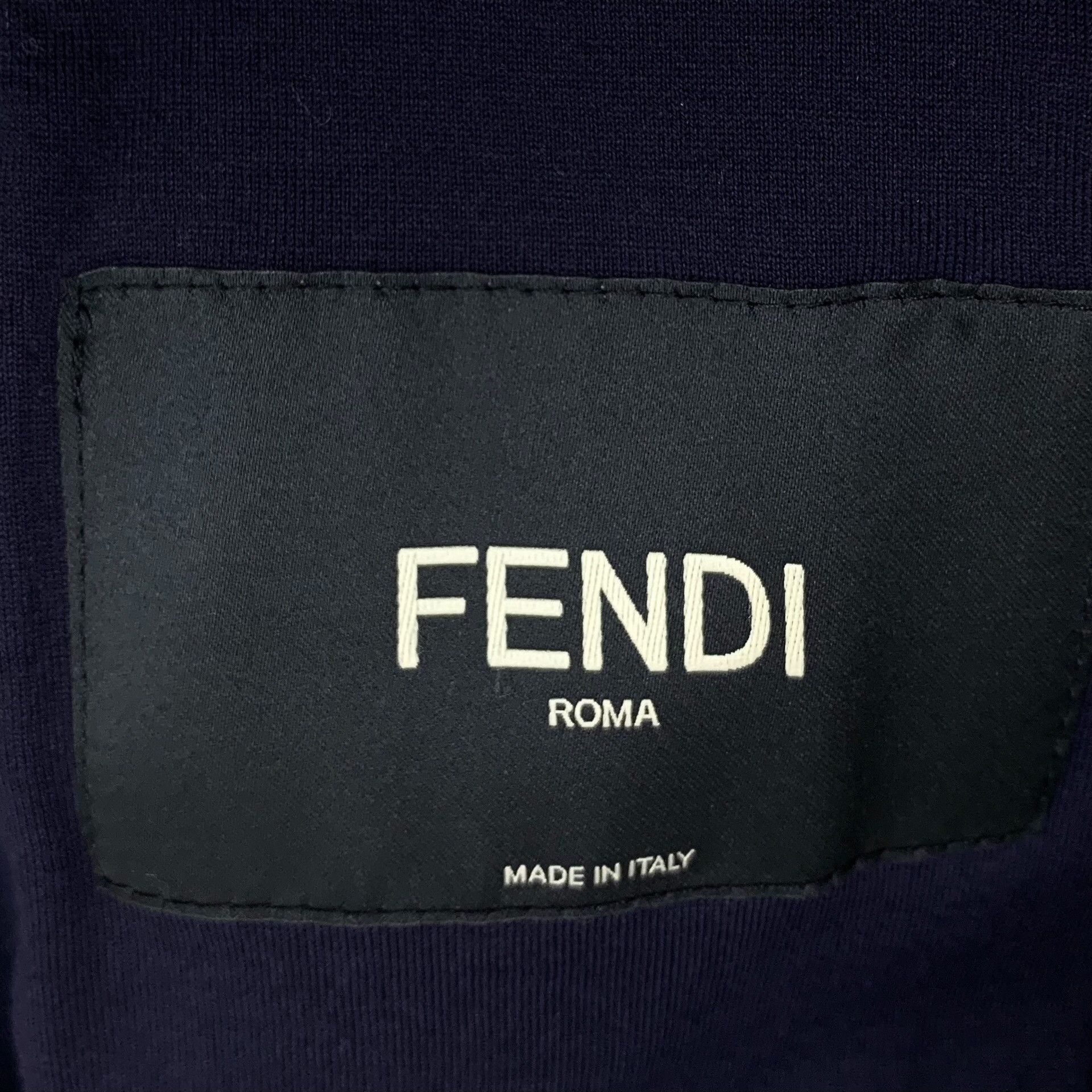 Fendi Fendi Monster Eye Zip-Up Jacket Size 52 Size US L / EU 52-54 / 3 - 7 Thumbnail