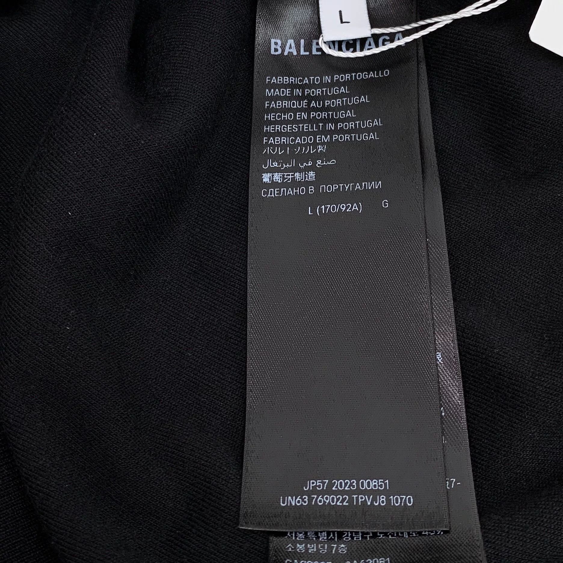 Balenciaga Balenciaga Logo Embroidery Zip-Up Hoodie Size L Size US L / EU 52-54 / 3 - 9 Thumbnail