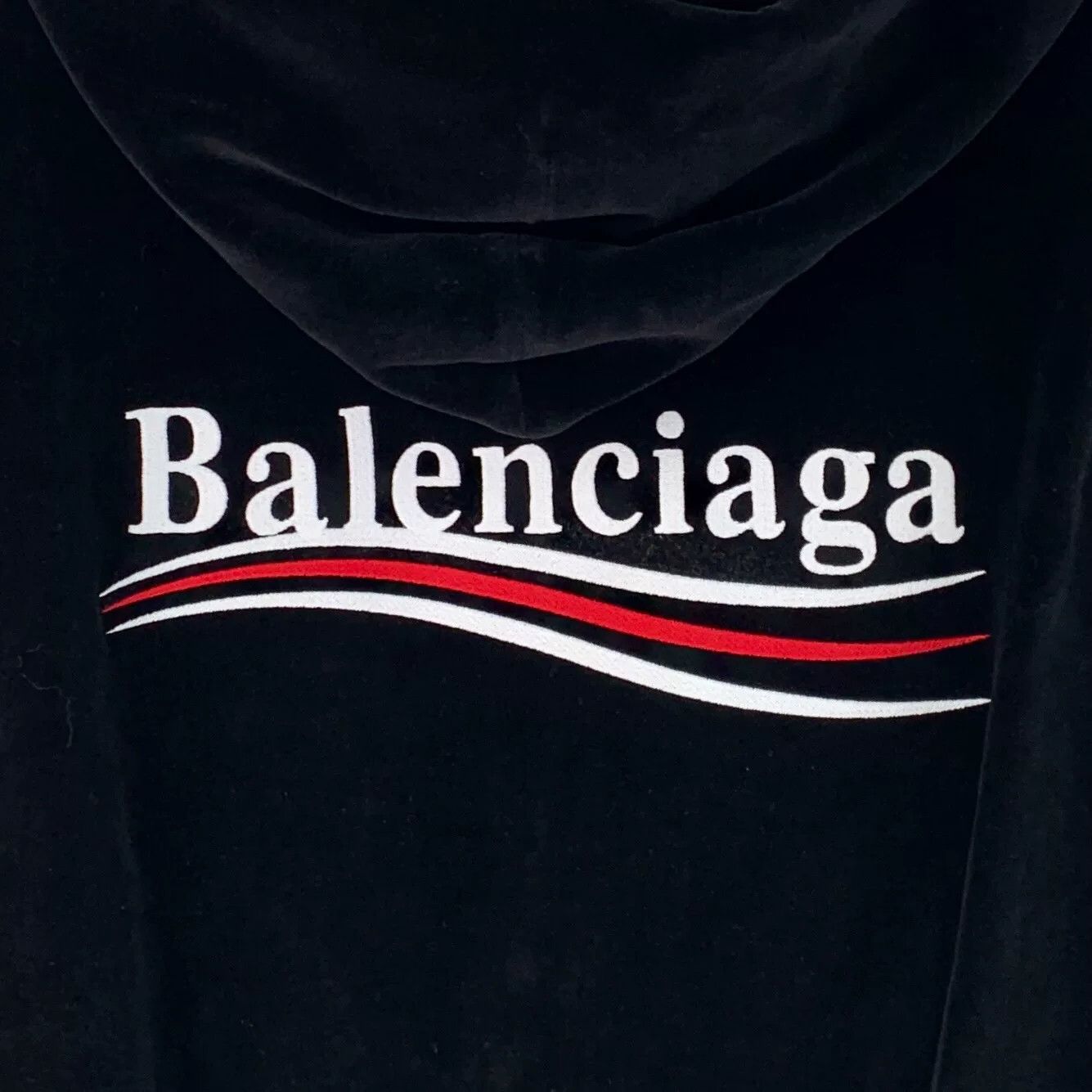 Balenciaga Balenciaga Logo Embroidery Zip-Up Hoodie Size L Size US L / EU 52-54 / 3 - 6 Thumbnail
