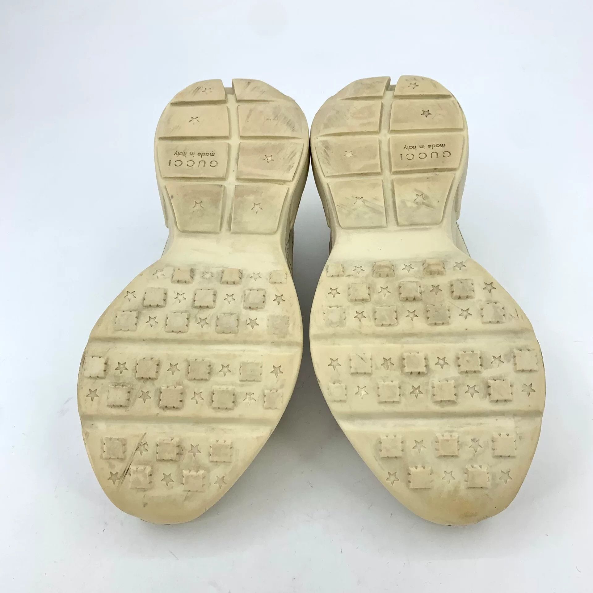 Gucci Gucci Logo Stripe Print Rhyton Sneakers 41 Size US 8 / EU 41 - 6 Thumbnail