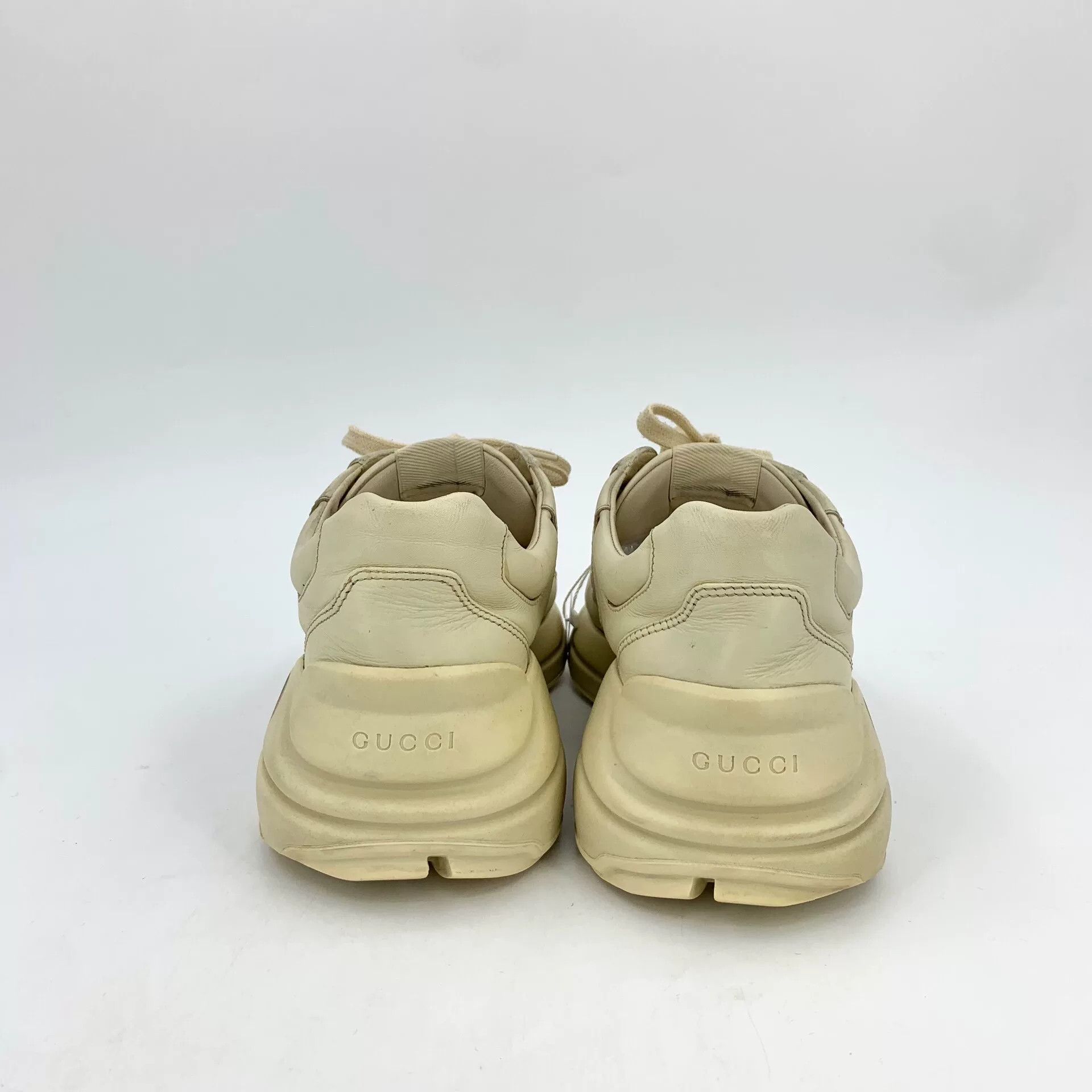 Gucci Gucci Logo Stripe Print Rhyton Sneakers 41 Size US 8 / EU 41 - 5 Thumbnail