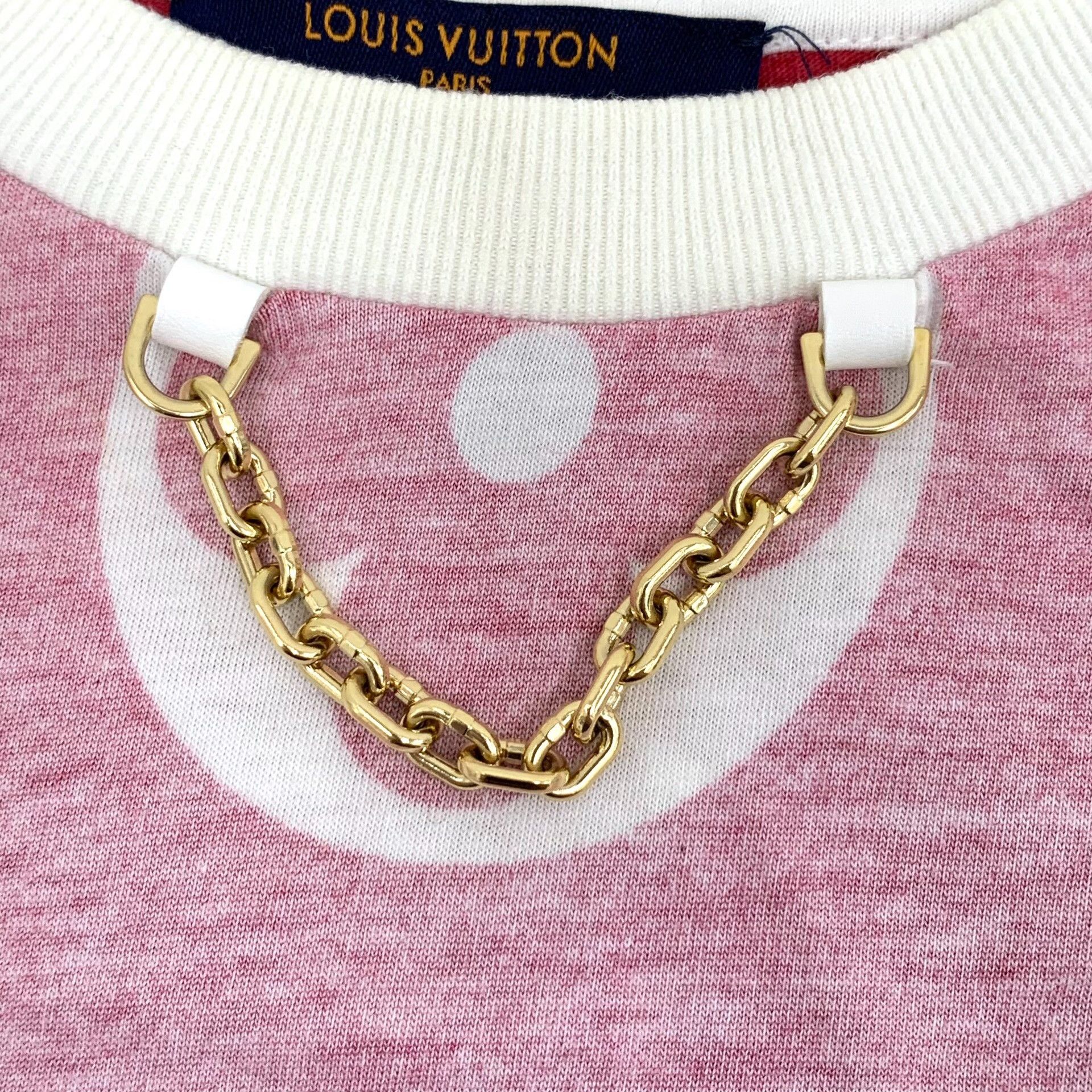 Louis Vuitton Louis Vuitton Gradient Monogram Chain T-Shirt XS Size XS / US 0-2 / IT 36-38 - 6 Thumbnail