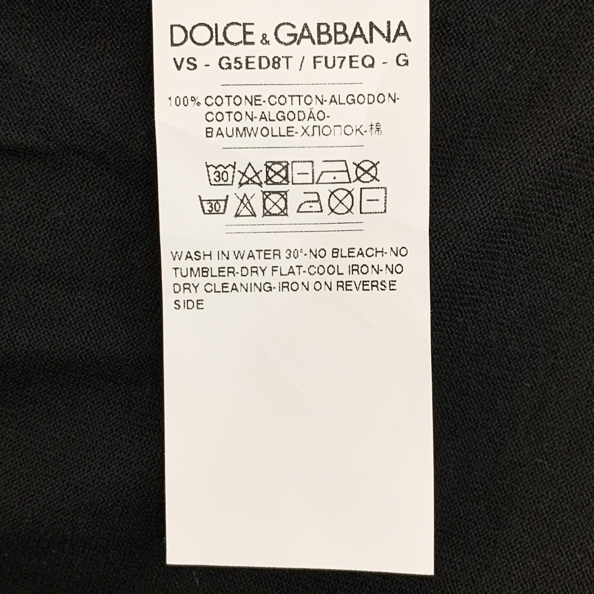 Dolce & Gabbana Dolce & Gabbana Crown Embroidery Polo Shirt 40 Size US XXS / EU 40 - 7 Thumbnail
