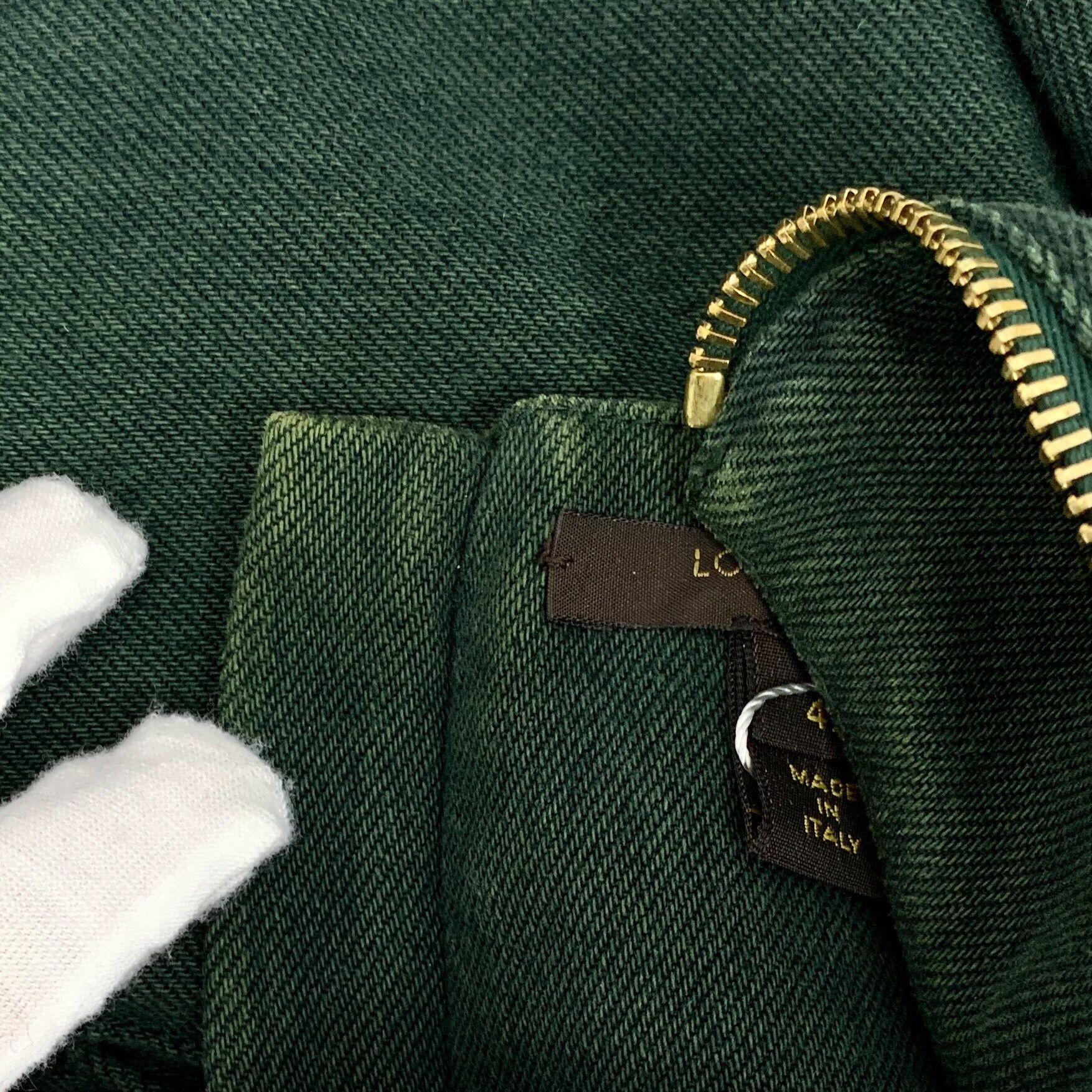 Louis Vuitton Louis Vuitton Dark Green Sleeveless Zip Dress 42 Size M / US 6-8 / IT 42-44 - 8 Thumbnail