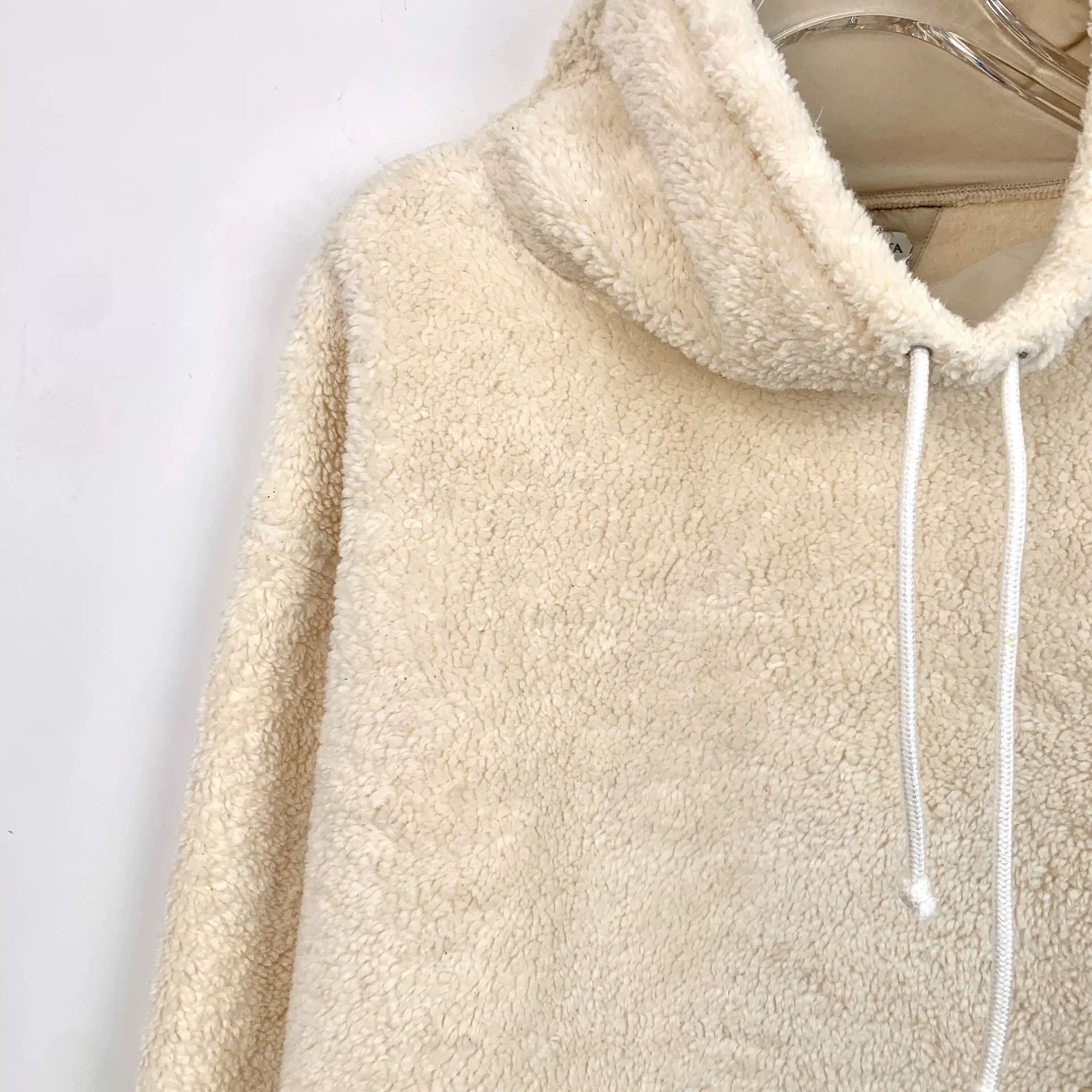 Bottega Veneta Bottega Veneta Teddy Fleece High Neck Sweatshirt Size L Size US L / EU 52-54 / 3 - 4 Thumbnail