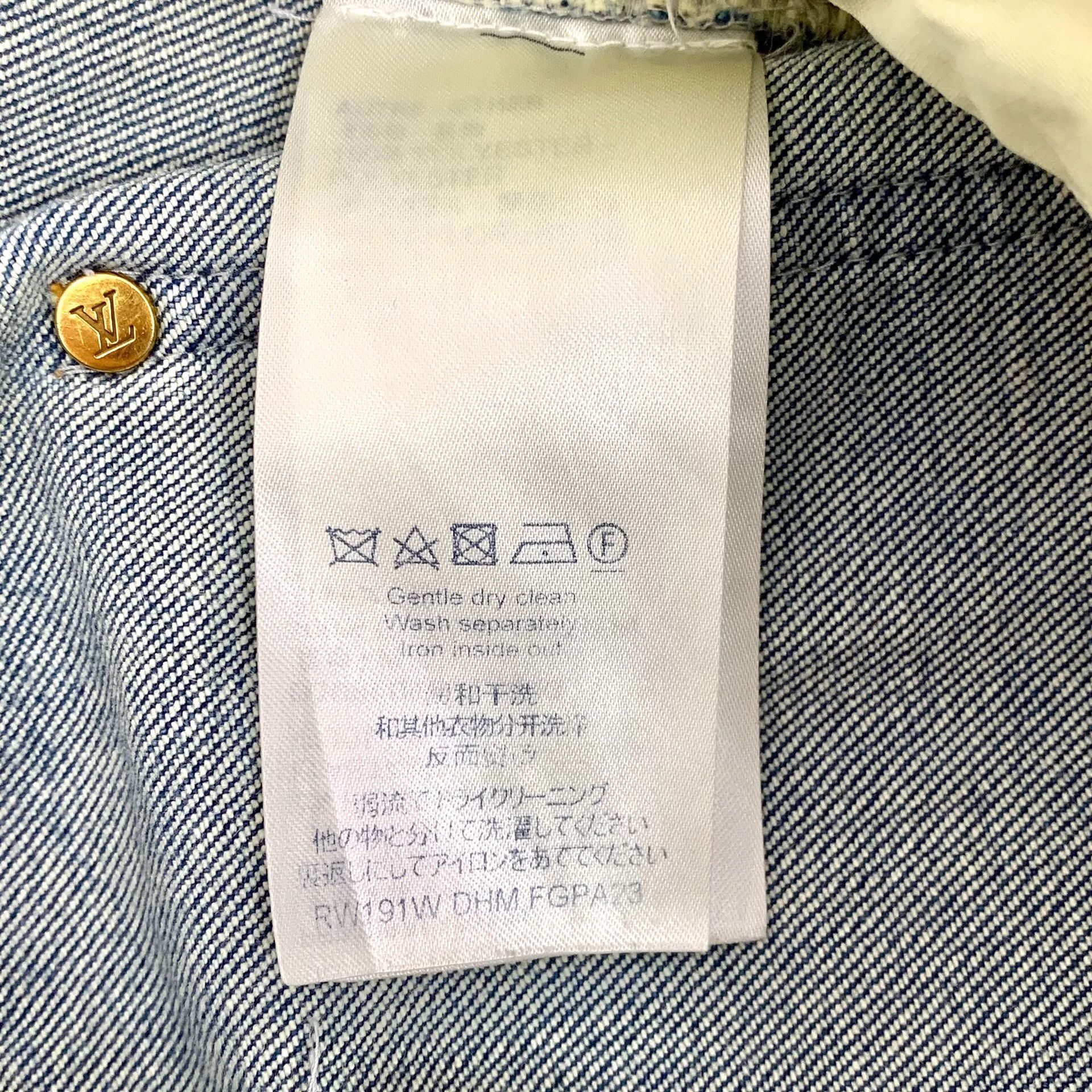 Louis Vuitton Louis Vuitton Dark Wash Denim Jeans FR 42 Size 30" / US 8 / IT 44 - 8 Thumbnail