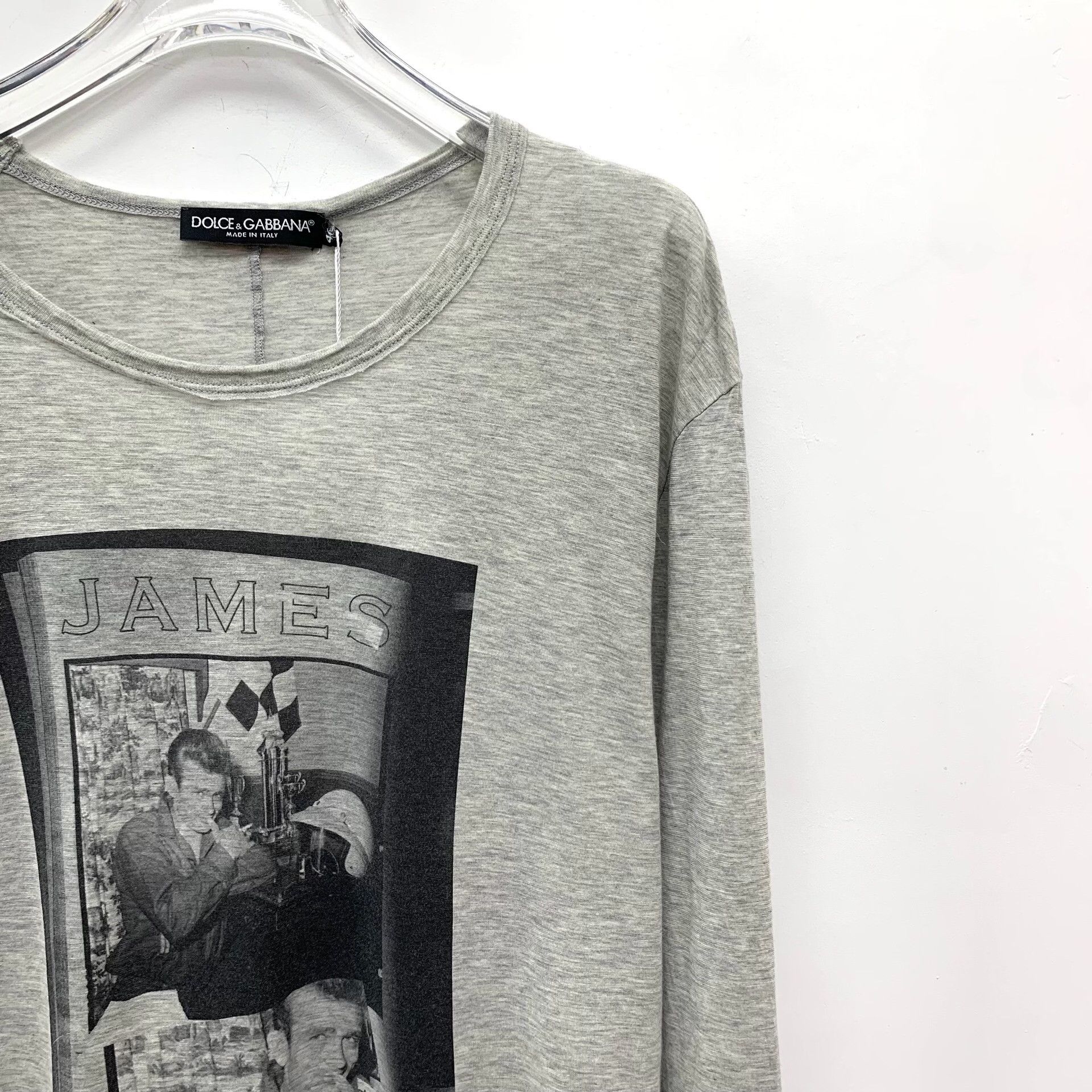 Dolce & Gabbana Dolce & Gabbana James Dean Print Long Sleeve T-Shirt S Size US S / EU 44-46 / 1 - 4 Thumbnail