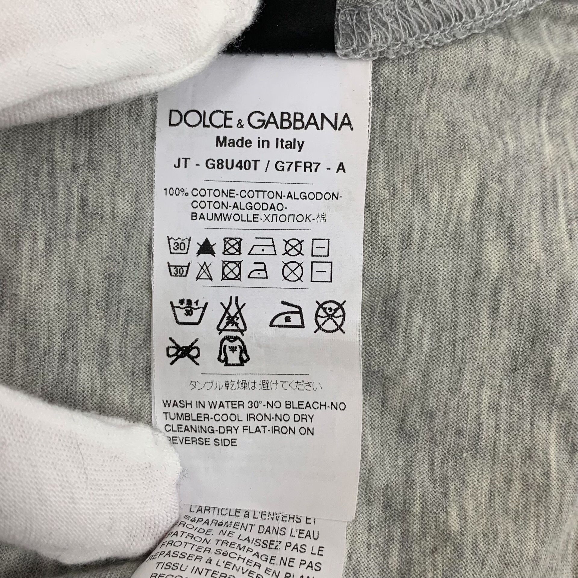 Dolce & Gabbana Dolce & Gabbana James Dean Print Long Sleeve T-Shirt S Size US S / EU 44-46 / 1 - 8 Thumbnail