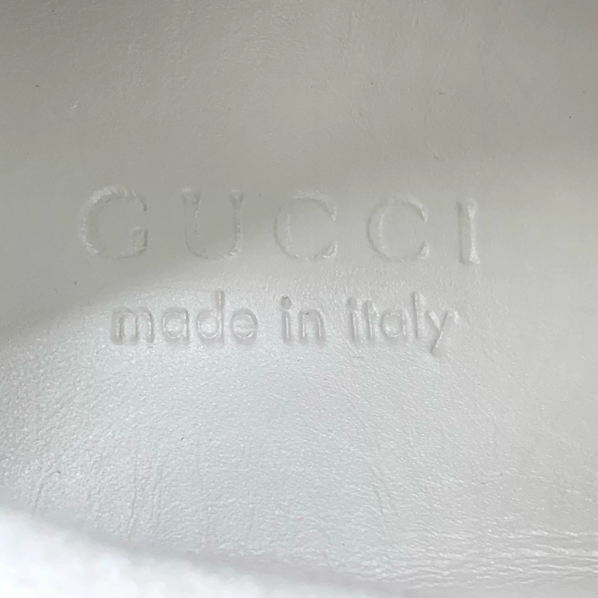 Gucci Gucci GG Enamel White Leather Sneakers Size 42.5 Size US 9.5 / EU 42-43 - 8 Thumbnail