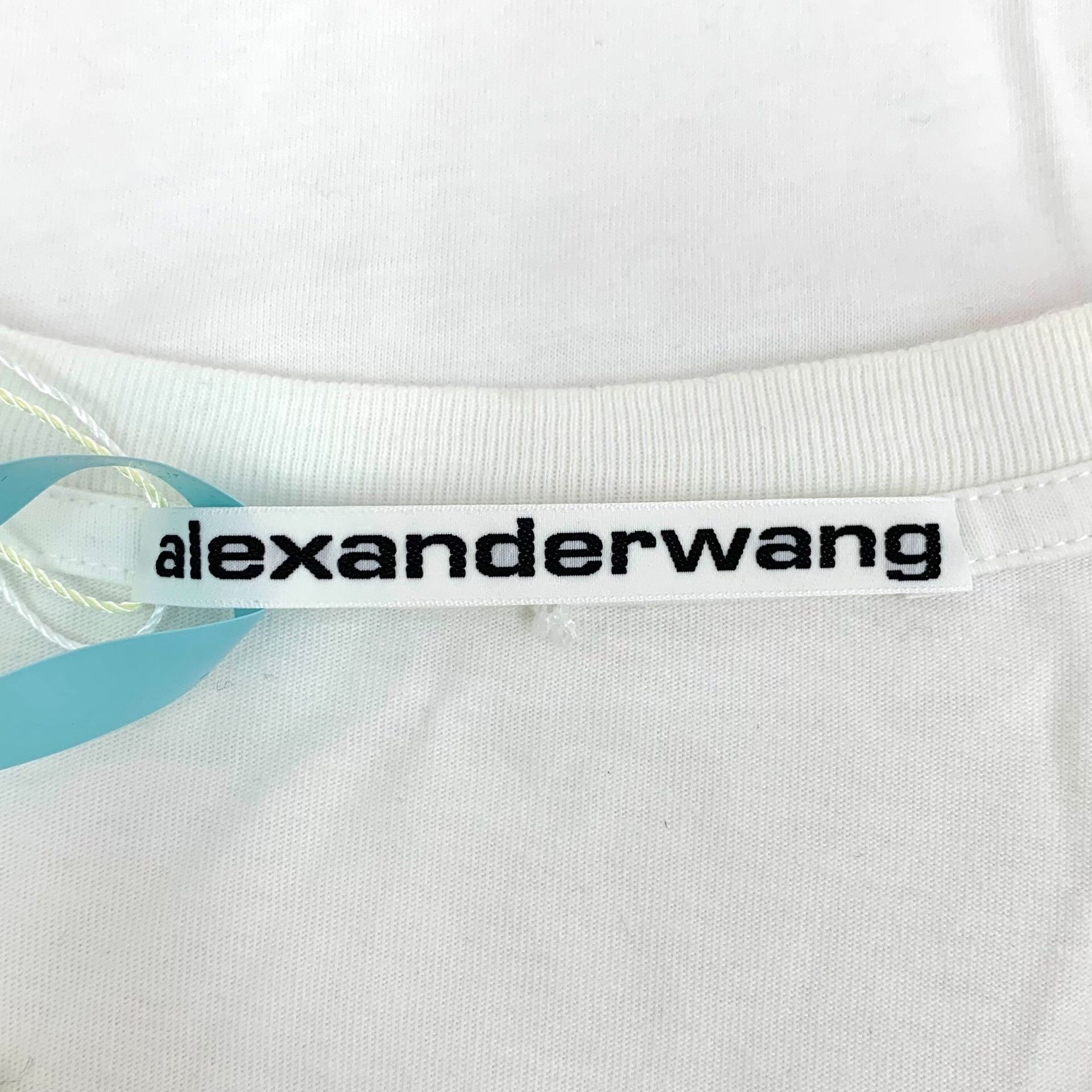 Alexander Wang Alexander Wang Embroidered Logo T-Shirt S Size S / US 4 / IT 40 - 6 Thumbnail