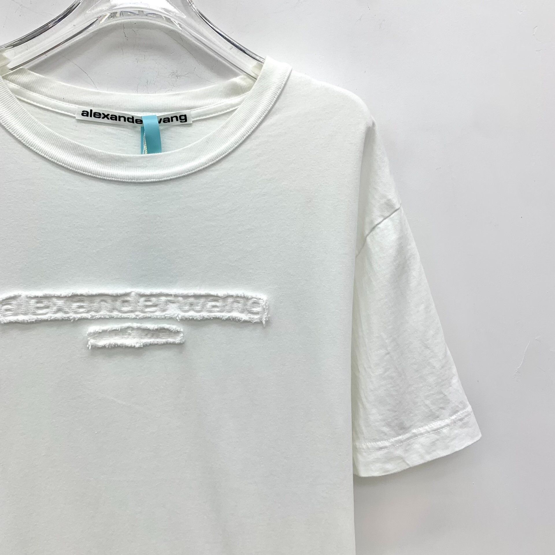 Alexander Wang Alexander Wang Embroidered Logo T-Shirt S Size S / US 4 / IT 40 - 4 Thumbnail