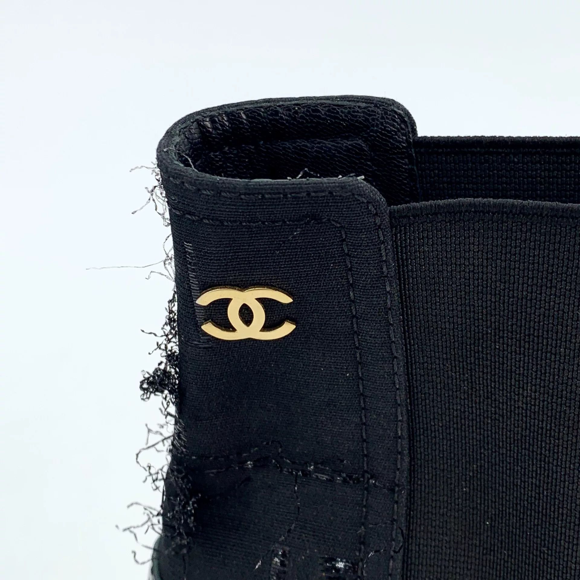 Chanel Chanel Woven Patent Chelsea Boots 37 Size US 7 / IT 37 - 5 Thumbnail