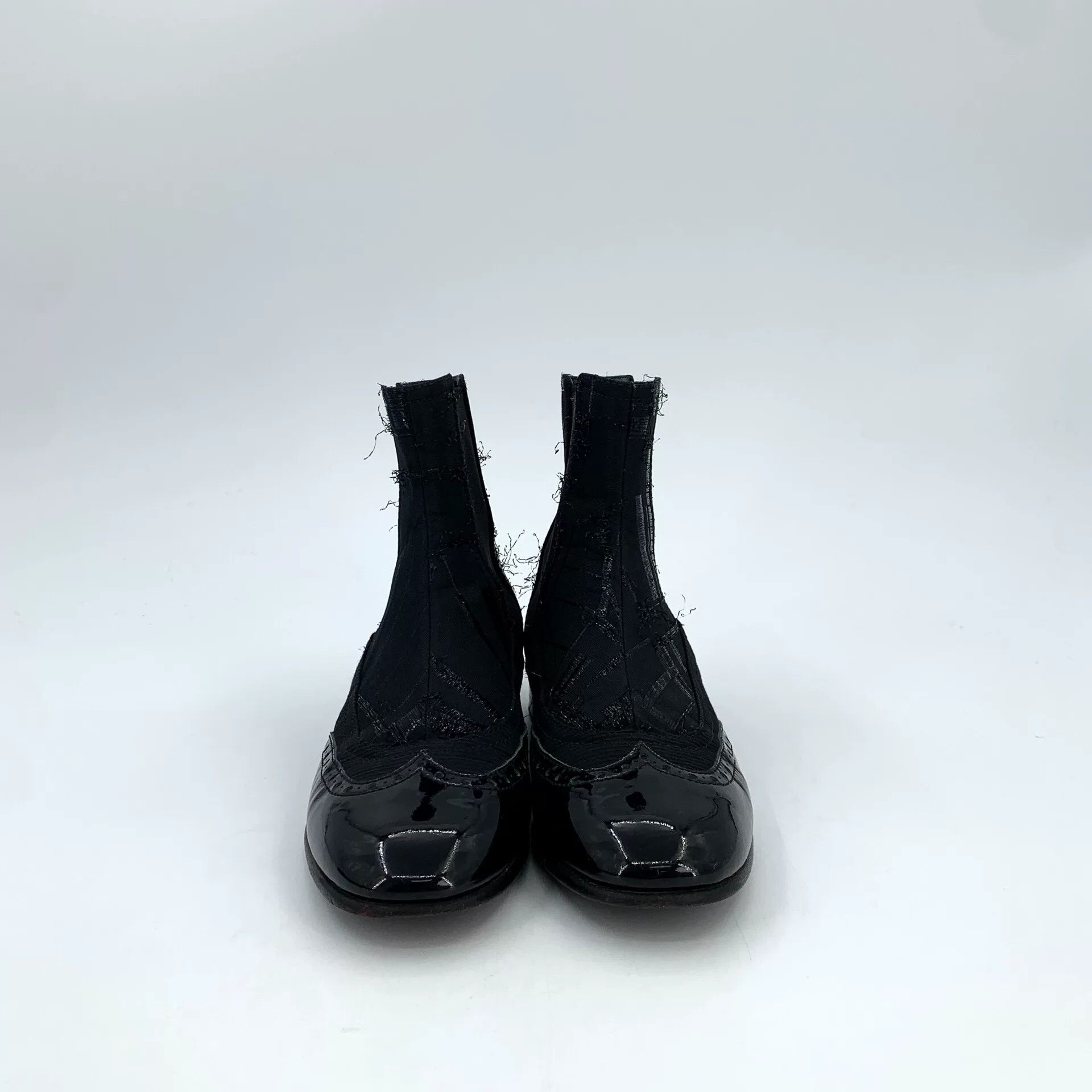 Chanel Chanel Woven Patent Chelsea Boots 37 Size US 7 / IT 37 - 4 Thumbnail