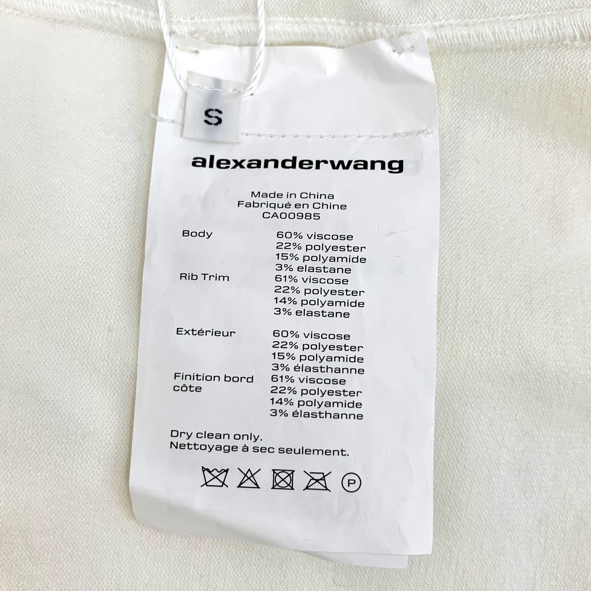 Alexander Wang Alexander Wang Mock Neck Logo T-Shirt S Size S / US 4 / IT 40 - 8 Thumbnail
