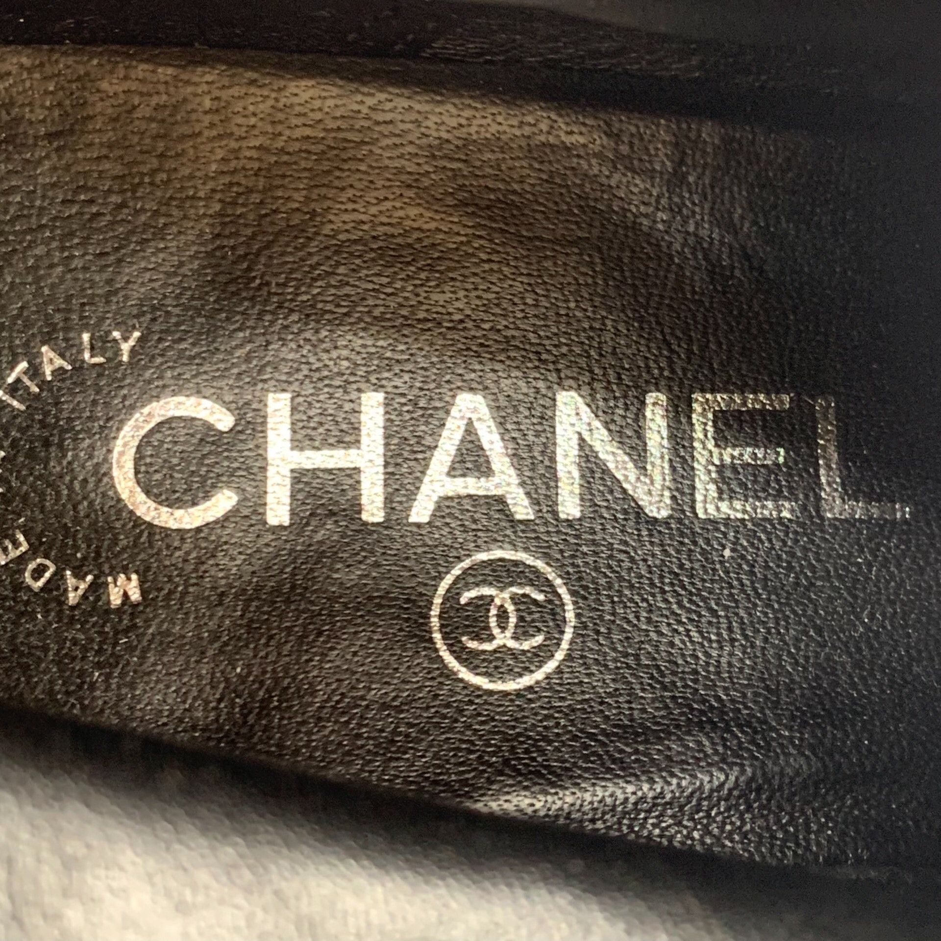 Chanel Chanel Cap Toe Leather Lace-Up Boots EU 39 Size US 9 / IT 39 - 8 Thumbnail