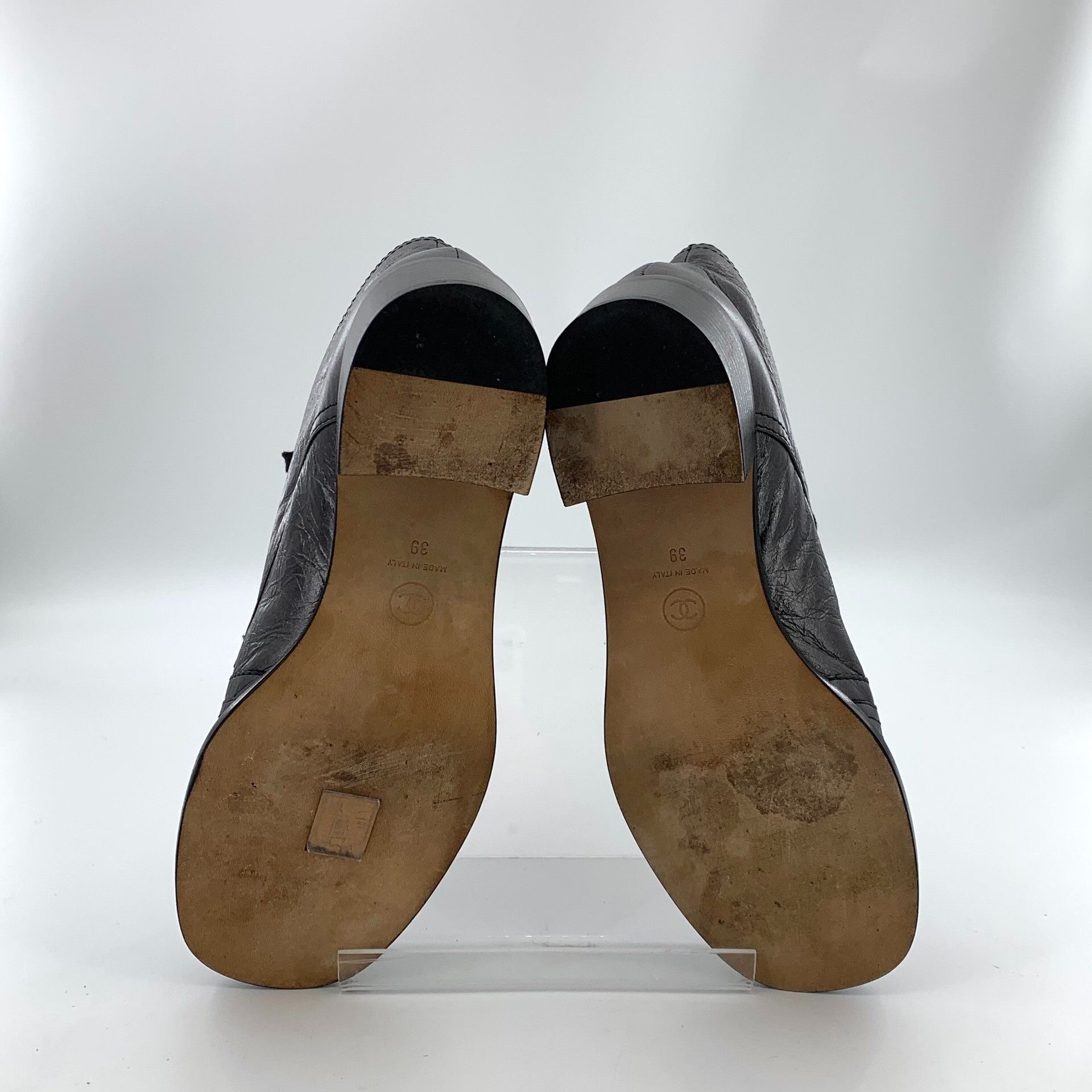 Chanel Chanel Cap Toe Leather Lace-Up Boots EU 39 Size US 9 / IT 39 - 6 Thumbnail