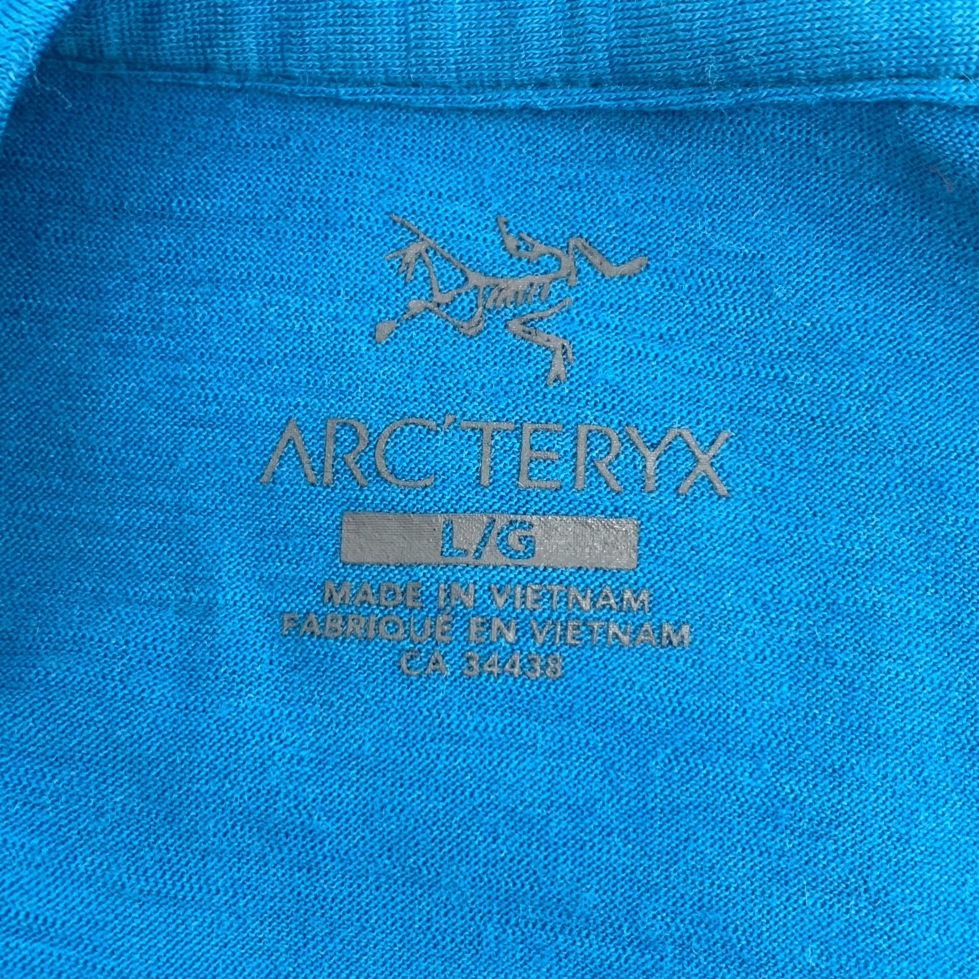 Arc'teryx Arc'teryx Wool Blend Logo T-Shirt L Size US L / EU 52-54 / 3 - 6 Thumbnail