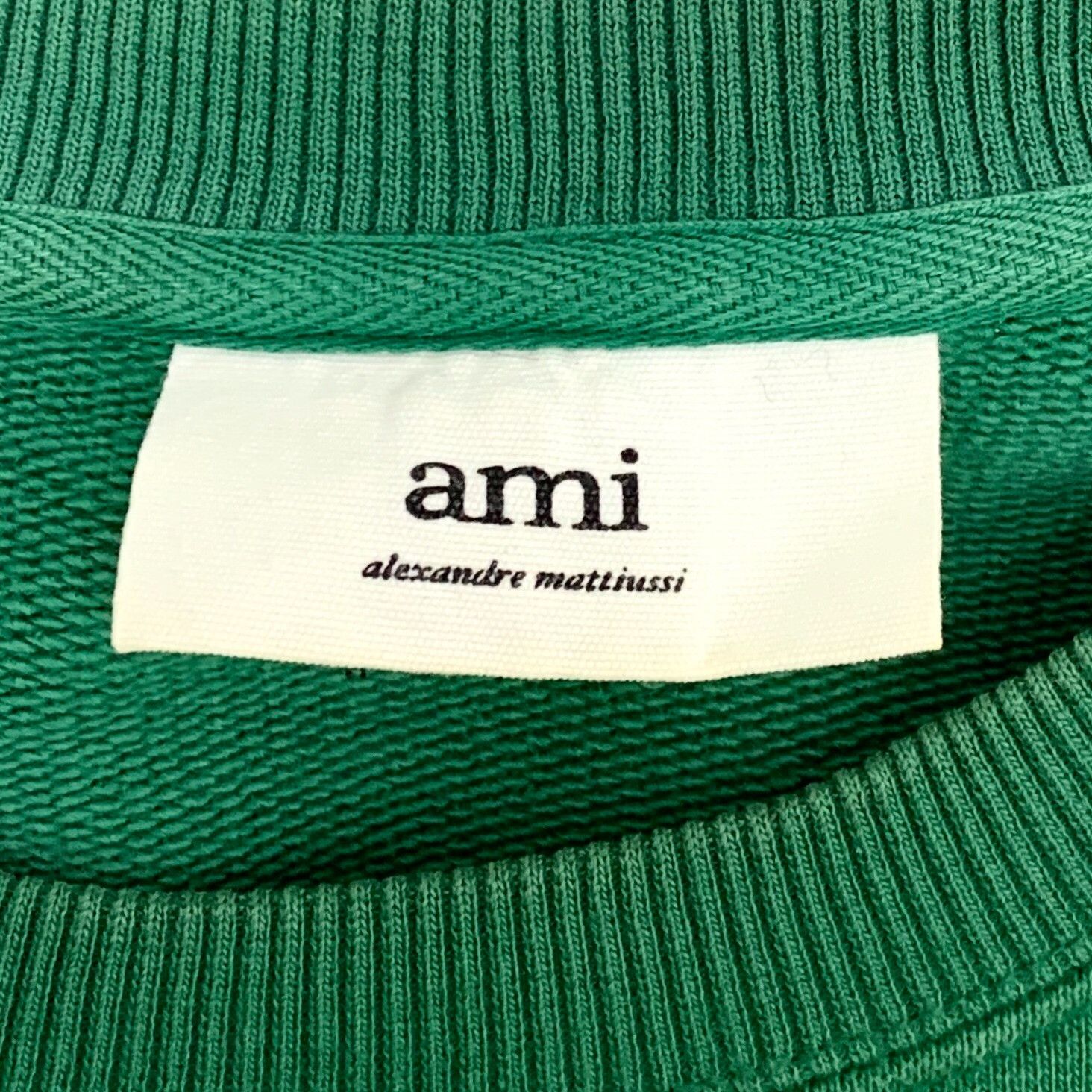 AMI Ami Heart Embroidery Cotton Sweatshirt Size M Size US M / EU 48-50 / 2 - 6 Thumbnail