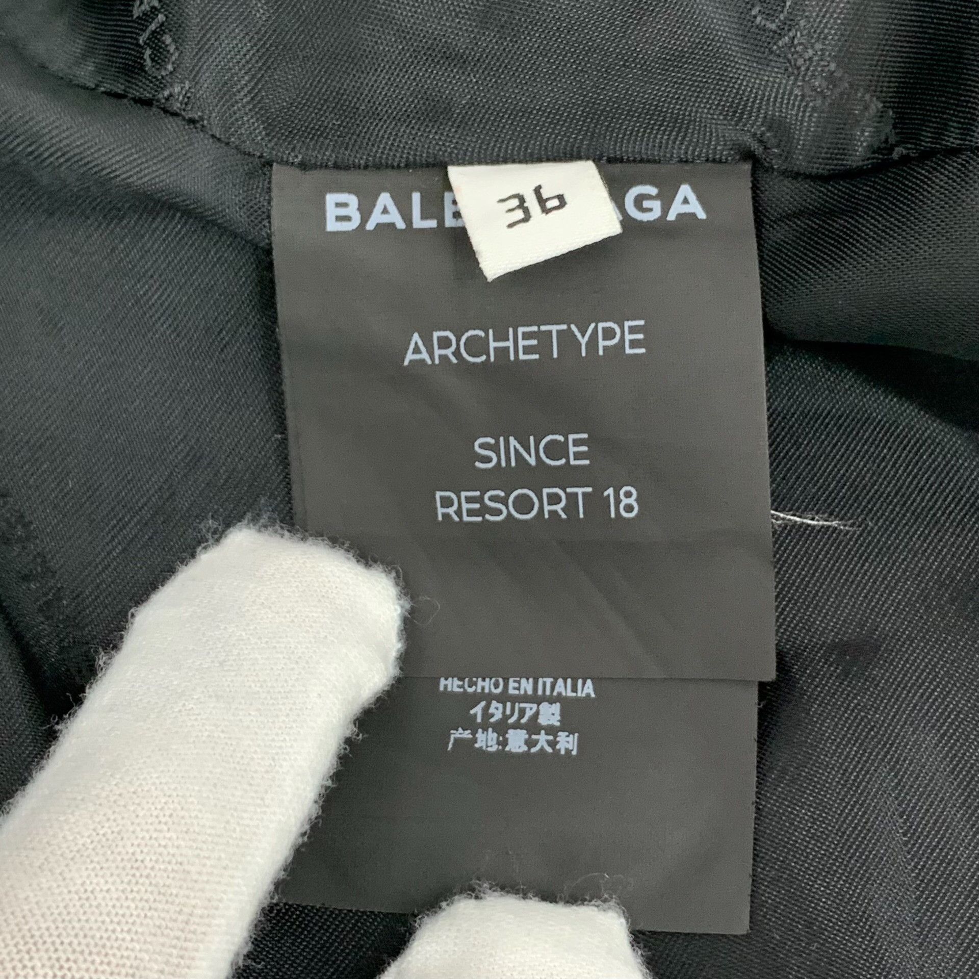 Balenciaga Balenciaga Checked Wool Double Breasted Blazer 36R Size 36R - 8 Thumbnail