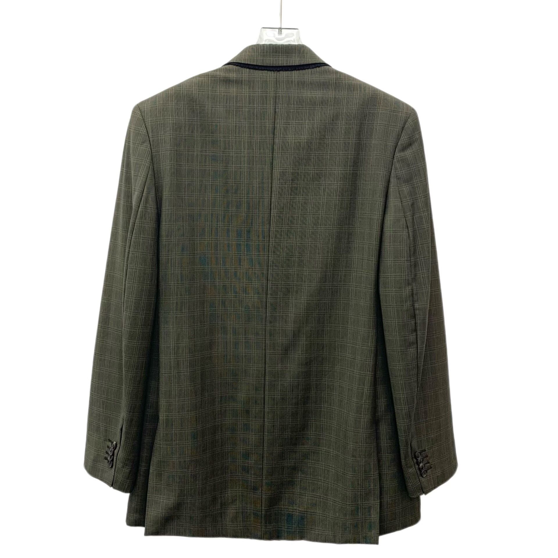 Balenciaga Balenciaga Checked Wool Double Breasted Blazer 36R Size 36R - 3 Thumbnail