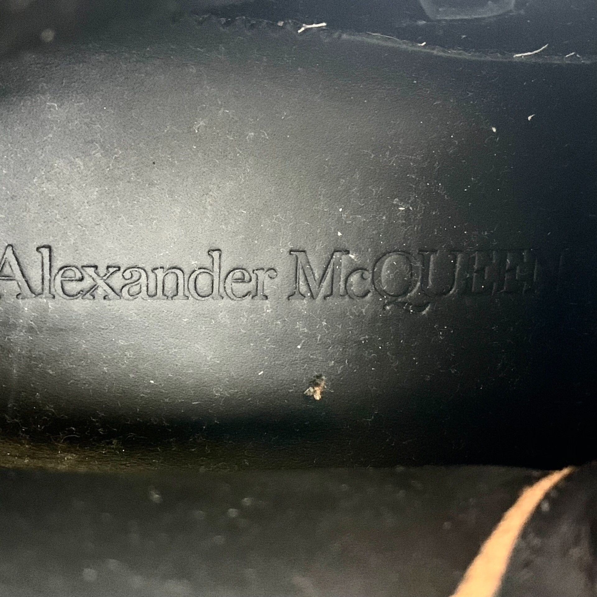 Alexander McQueen Alexander McQueen Tread Slick Leather Knee High Boots 36.5 Size US 6.5 / IT 36.5 - 8 Thumbnail