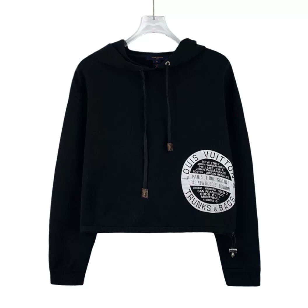 Louis Vuitton Louis Vuitton Logo Print Hoodie XS Size XS / US 0-2 / IT 36-38 - 2 Thumbnail