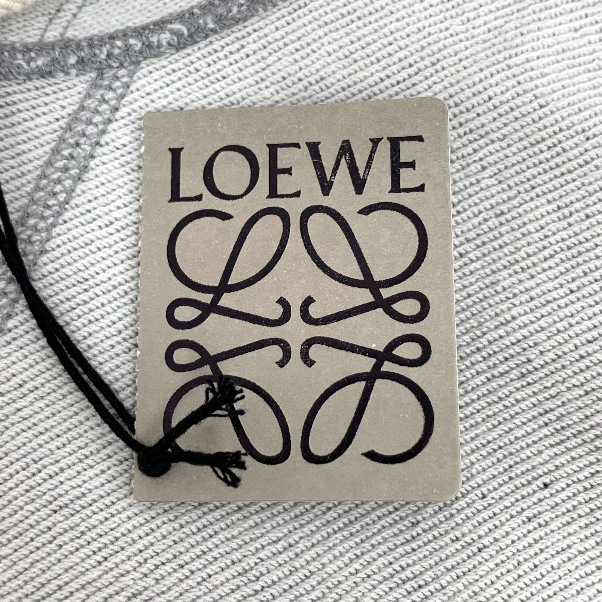 Loewe Loewe Embroidered Anagram Hoodie Gray Size S Size S / US 4 / IT 40 - 7 Thumbnail