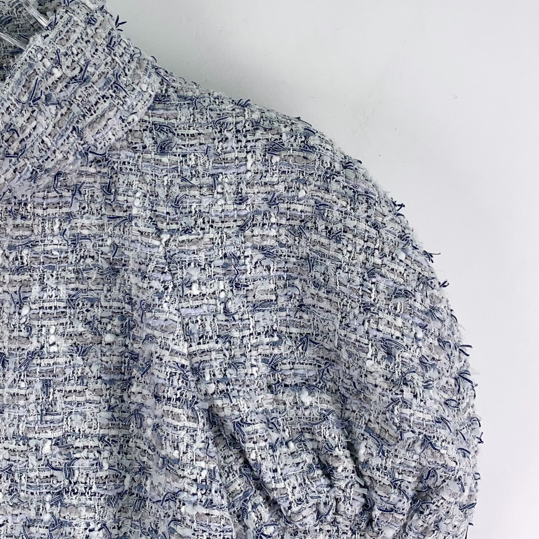 Chanel Chanel Tweed Short Sleeve Blouse 36 Size XS / US 0-2 / IT 36-38 - 4 Thumbnail