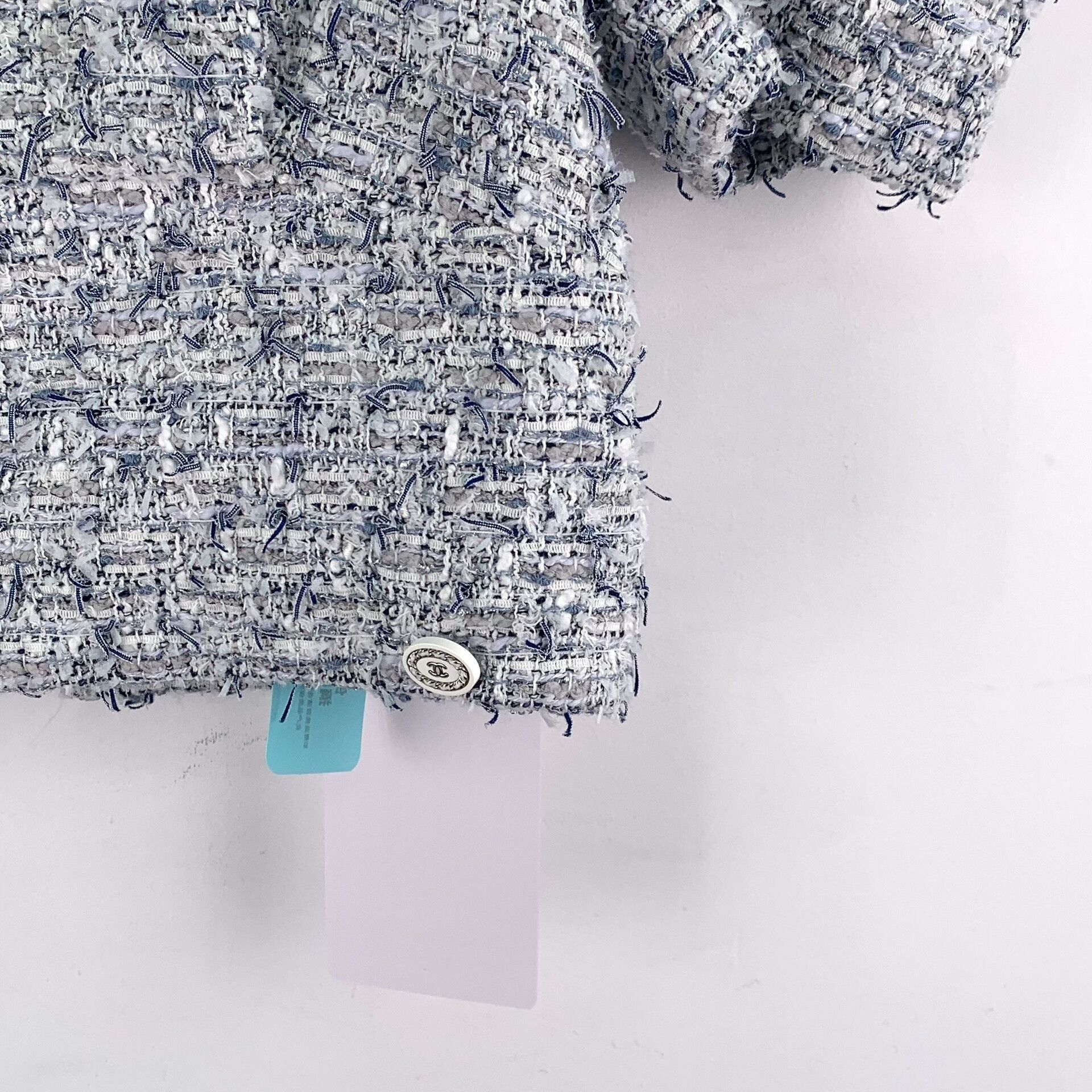 Chanel Chanel Tweed Short Sleeve Blouse 36 Size XS / US 0-2 / IT 36-38 - 5 Thumbnail