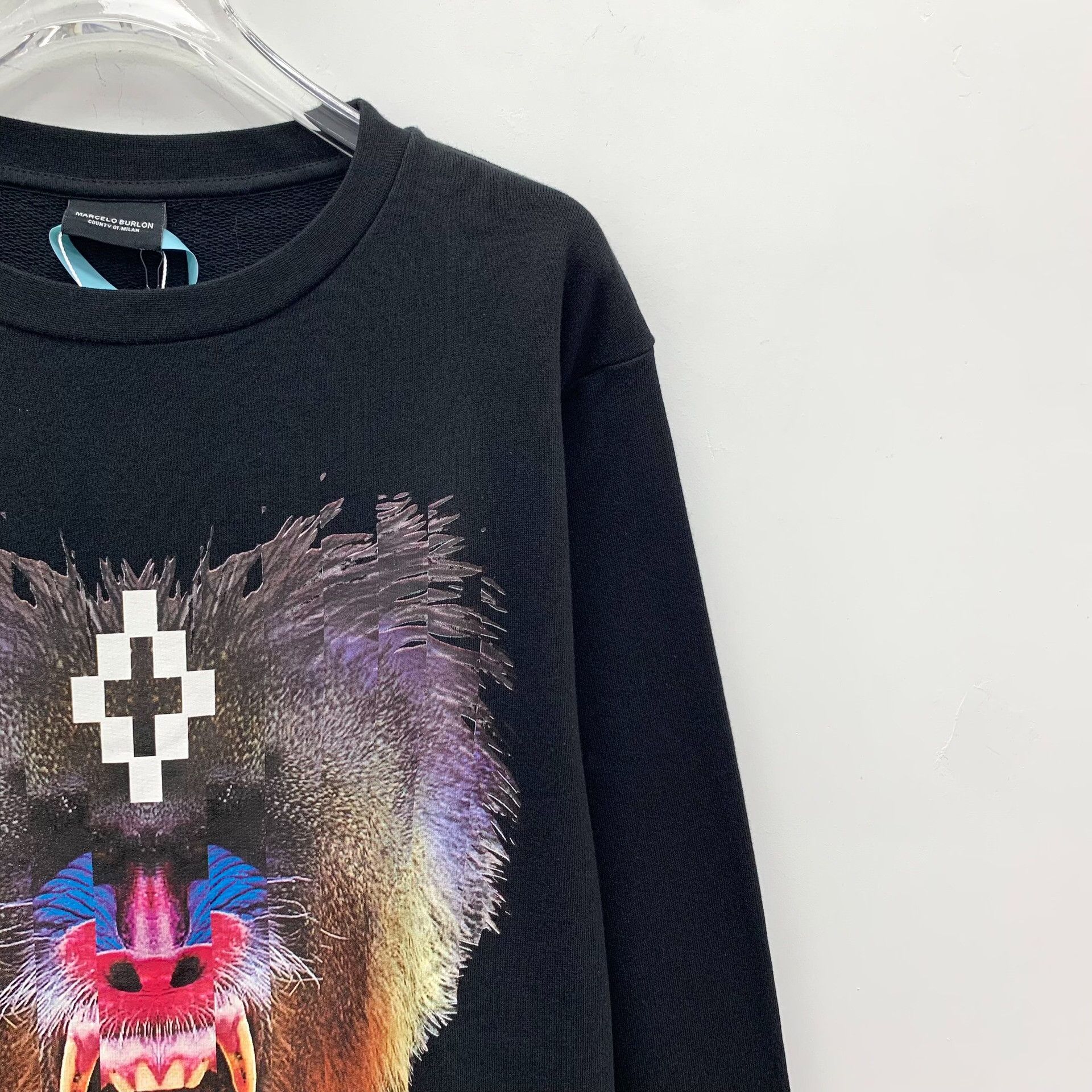 Marcelo Burlon Marcelo Burlon Samir Mandrill Print Sweatshirt Size S Size US S / EU 44-46 / 1 - 4 Thumbnail