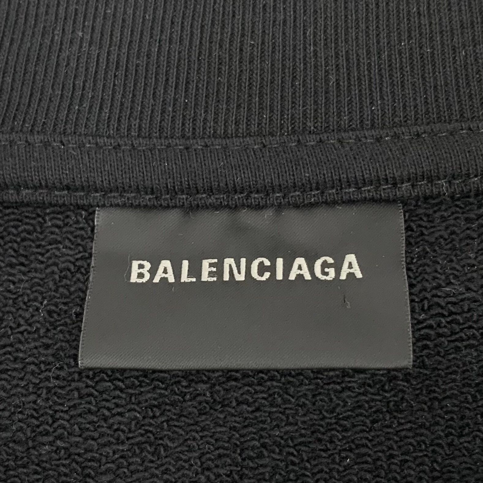 Balenciaga Balenciaga Logo Embroidery Sweatshirt Size M Size US M / EU 48-50 / 2 - 6 Thumbnail