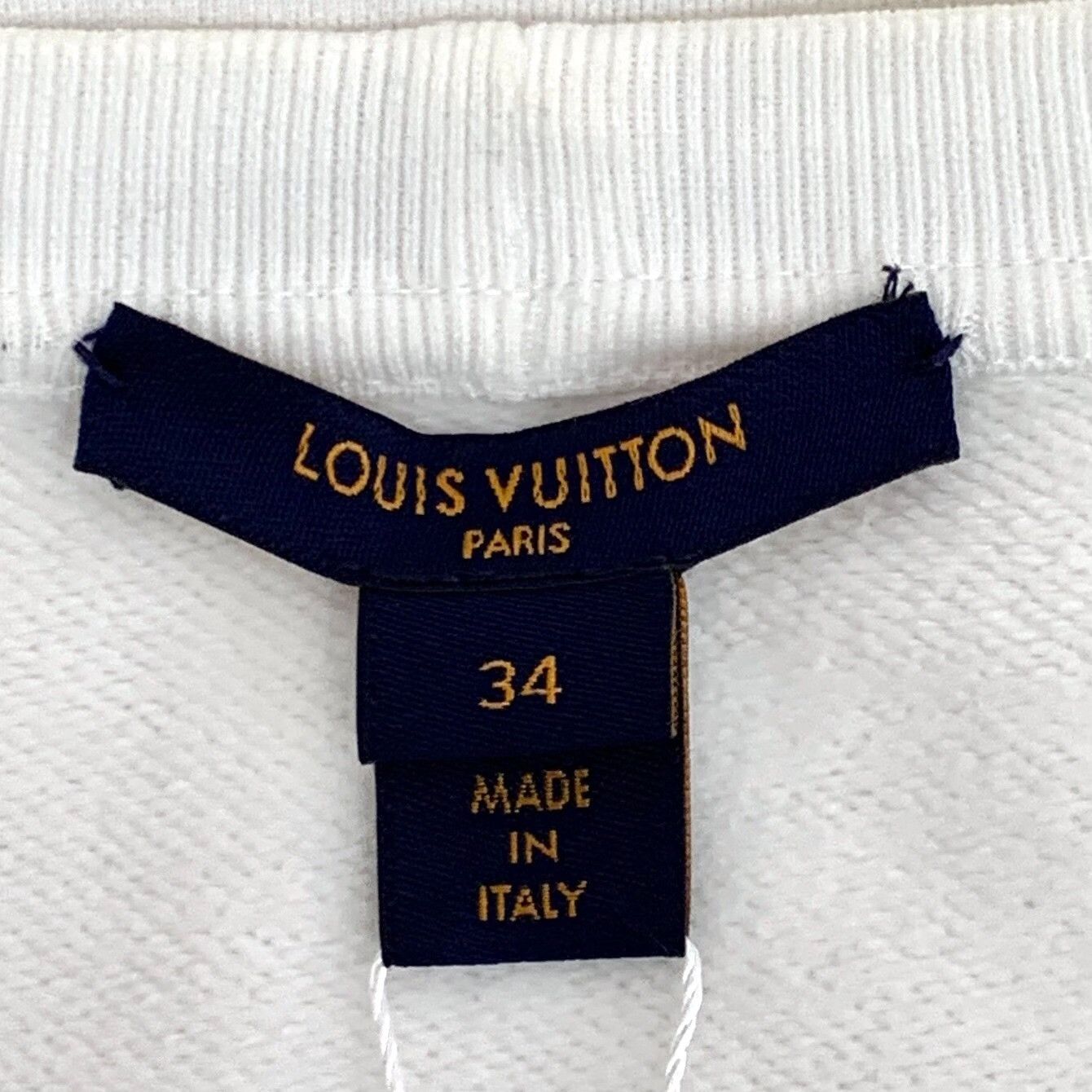 Louis Vuitton Louis Vuitton Logo Cropped Sweatshirt Size 34 Size XS / US 0-2 / IT 36-38 - 8 Thumbnail