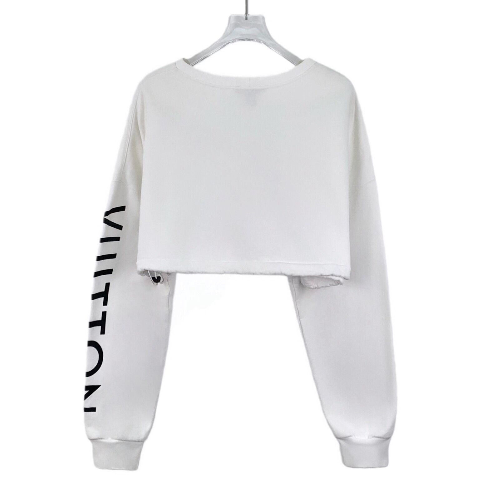 Louis Vuitton Louis Vuitton Logo Cropped Sweatshirt Size 34 Size XS / US 0-2 / IT 36-38 - 3 Thumbnail