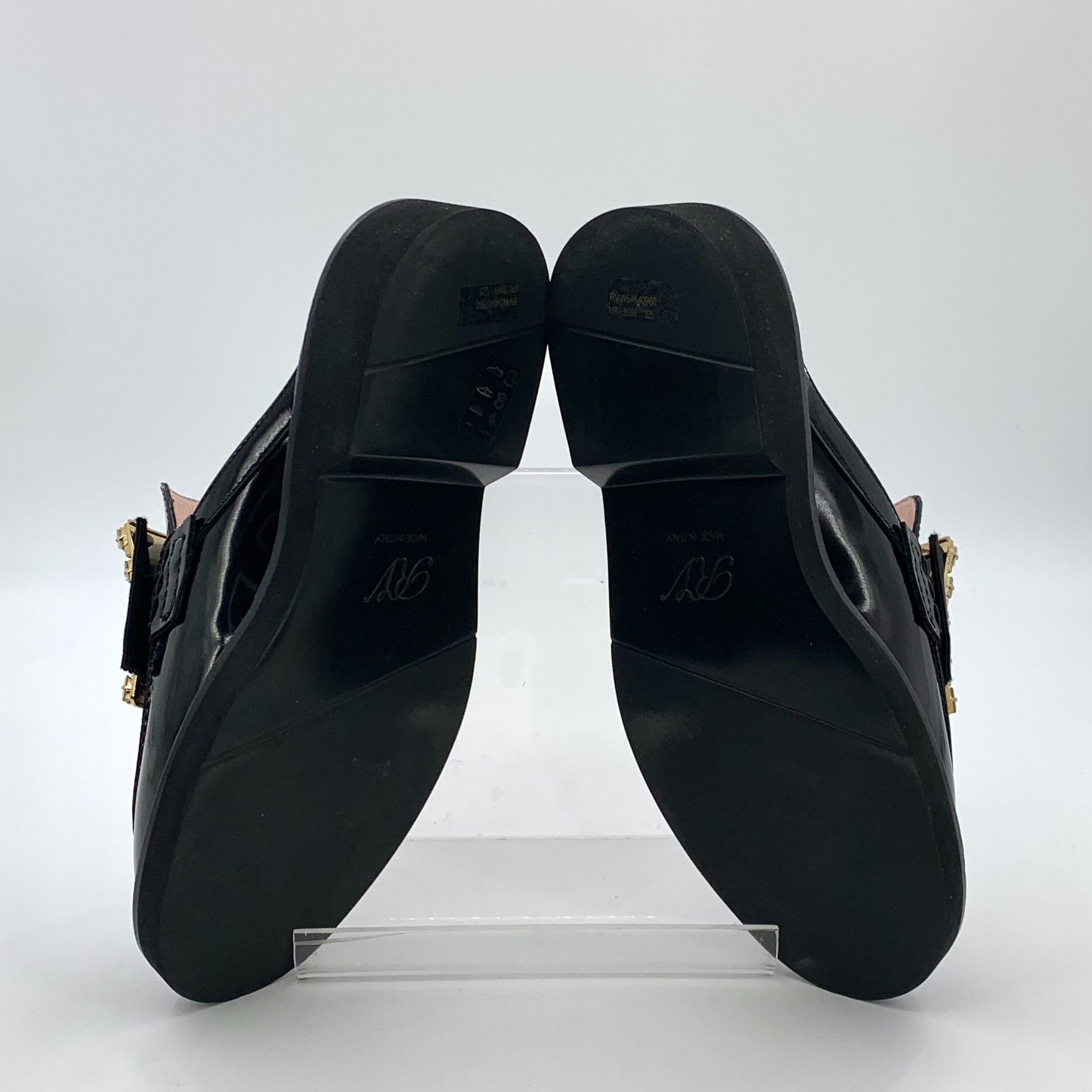 Roger Vivier Roger Vivier Rhinestone Buckle Patent Leather Mules 35 Size US 5 / IT 35 - 6 Thumbnail