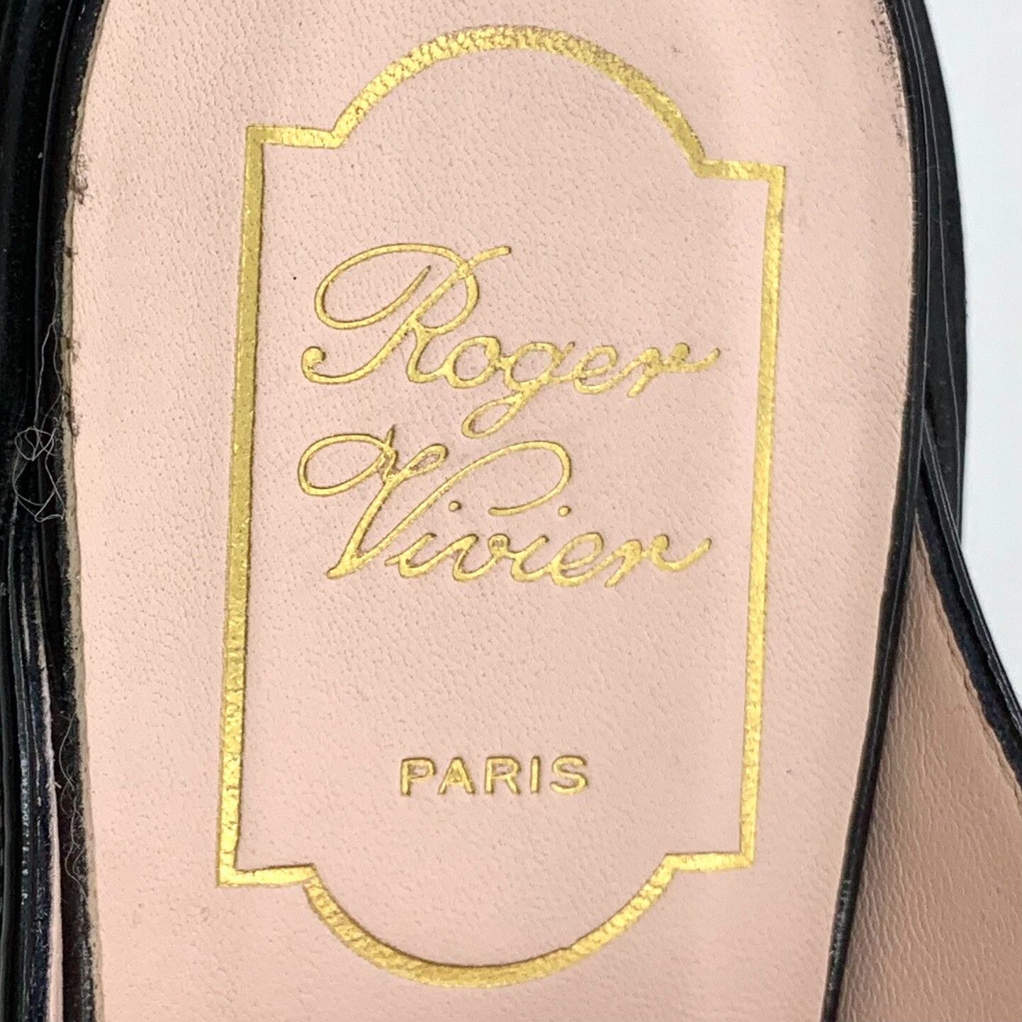 Roger Vivier Roger Vivier Rhinestone Buckle Patent Leather Mules 35 Size US 5 / IT 35 - 8 Thumbnail