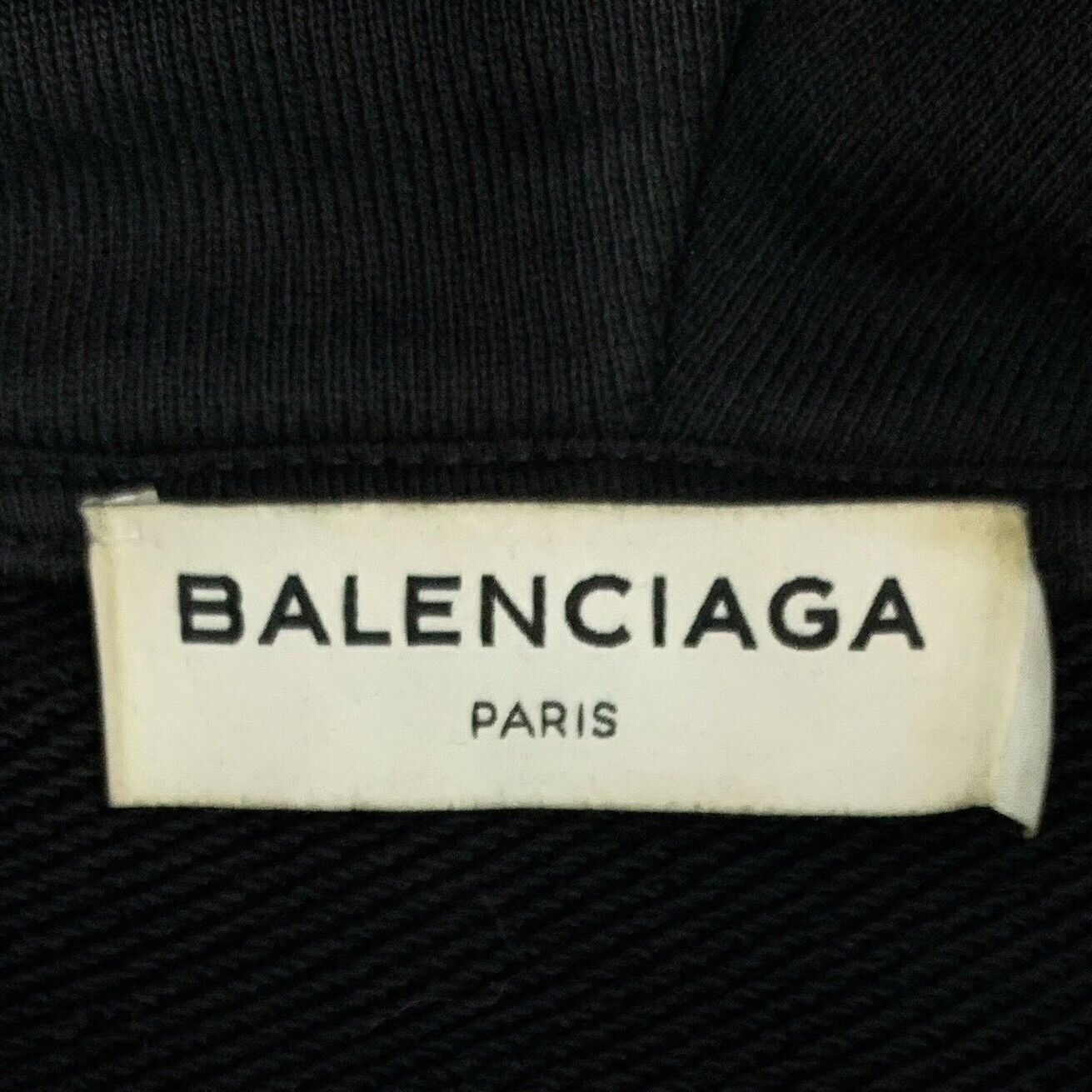 Balenciaga Balenciaga Hood Logo Print Hoodie Size S Size US S / EU 44-46 / 1 - 7 Thumbnail